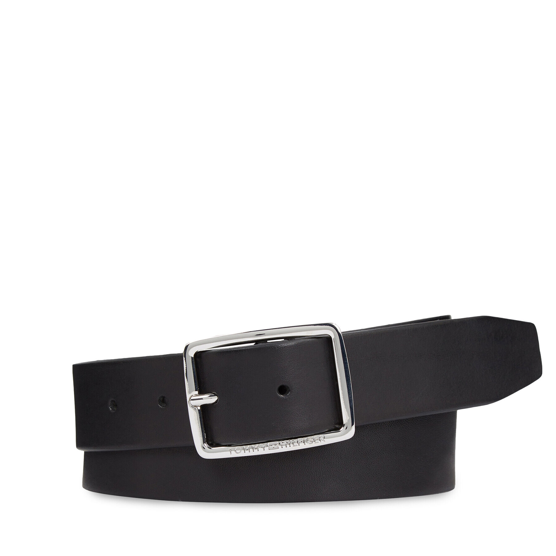 Tommy Hilfiger Мъжки колан New Buckle Jeans Belt 3.5 AM0AM11471 Черен - Pepit.bg