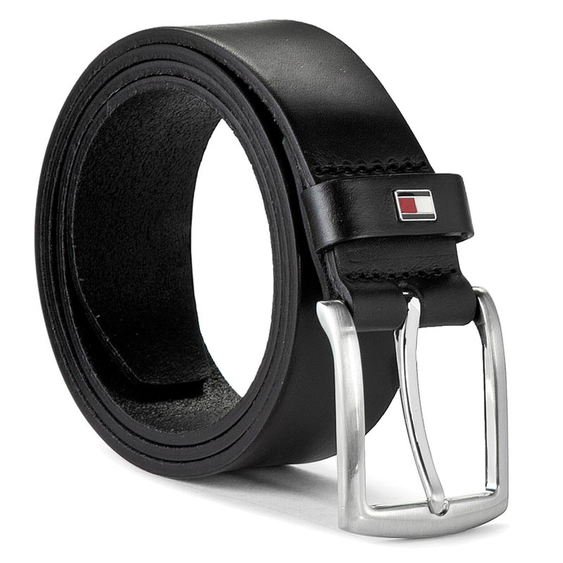 Tommy Hilfiger Мъжки колан New Denton 3.5 Belt E3578A1208 90 Черен - Pepit.bg