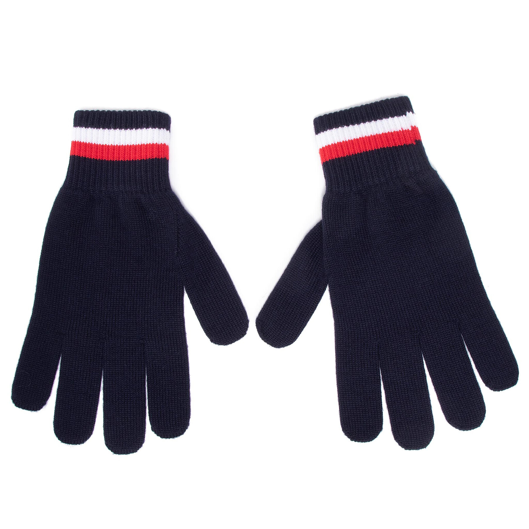 Tommy Hilfiger Мъжки ръкавици Corporate Gloves AM0AM06586 Тъмносин - Pepit.bg