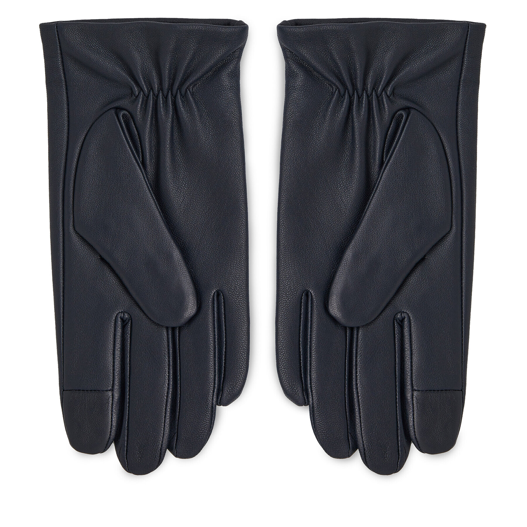 Tommy Hilfiger Мъжки ръкавици Essential Flag Leather Gloves AM0AM11482 Тъмносин - Pepit.bg