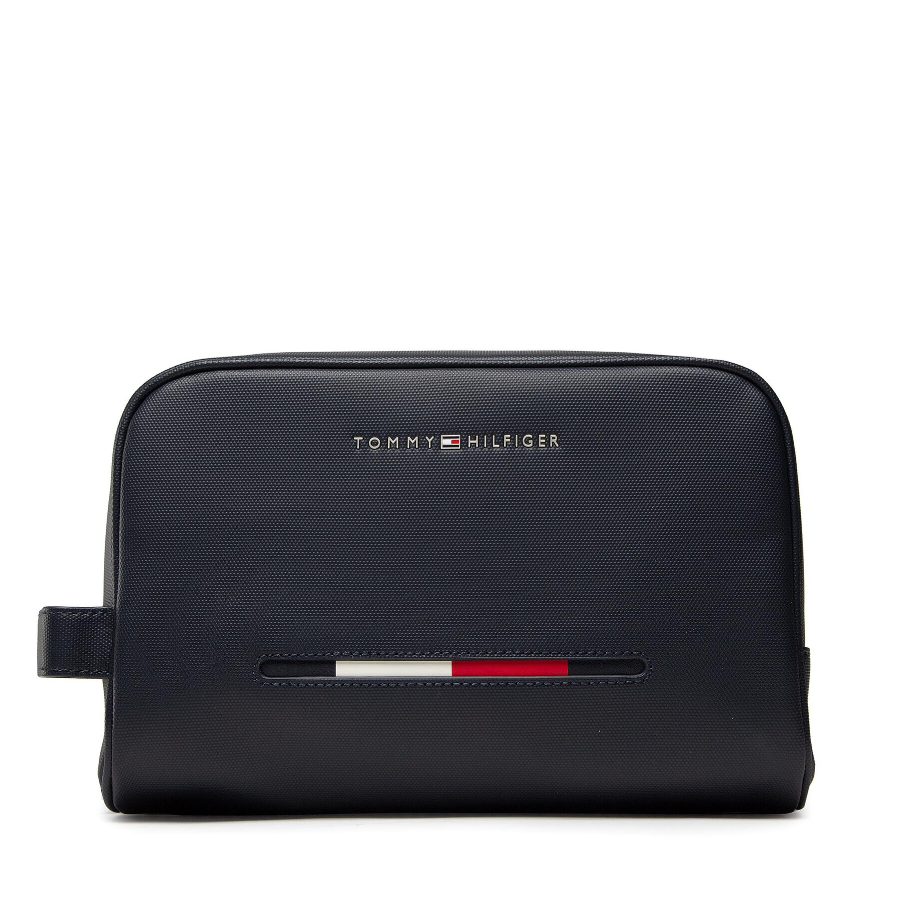 Tommy Hilfiger Несесер Essential Pique Washbag AM0AM07827 Тъмносин - Pepit.bg