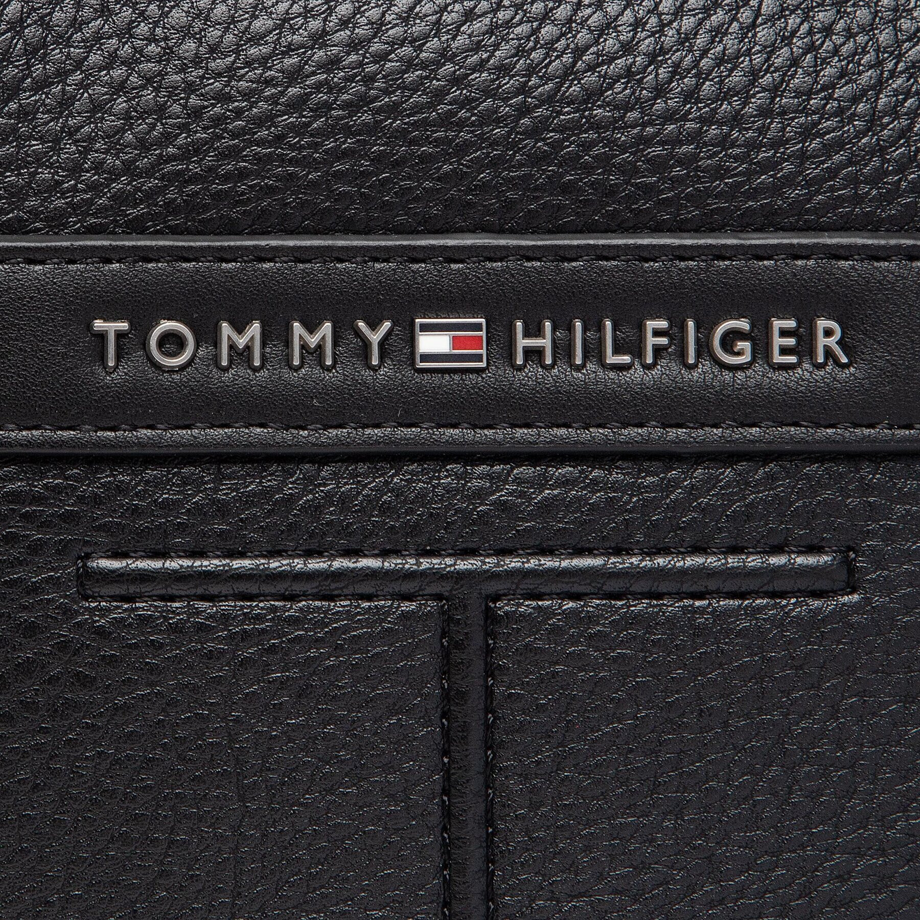 Tommy Hilfiger Несесер Th Central Washbag AM0AM10614 Черен - Pepit.bg