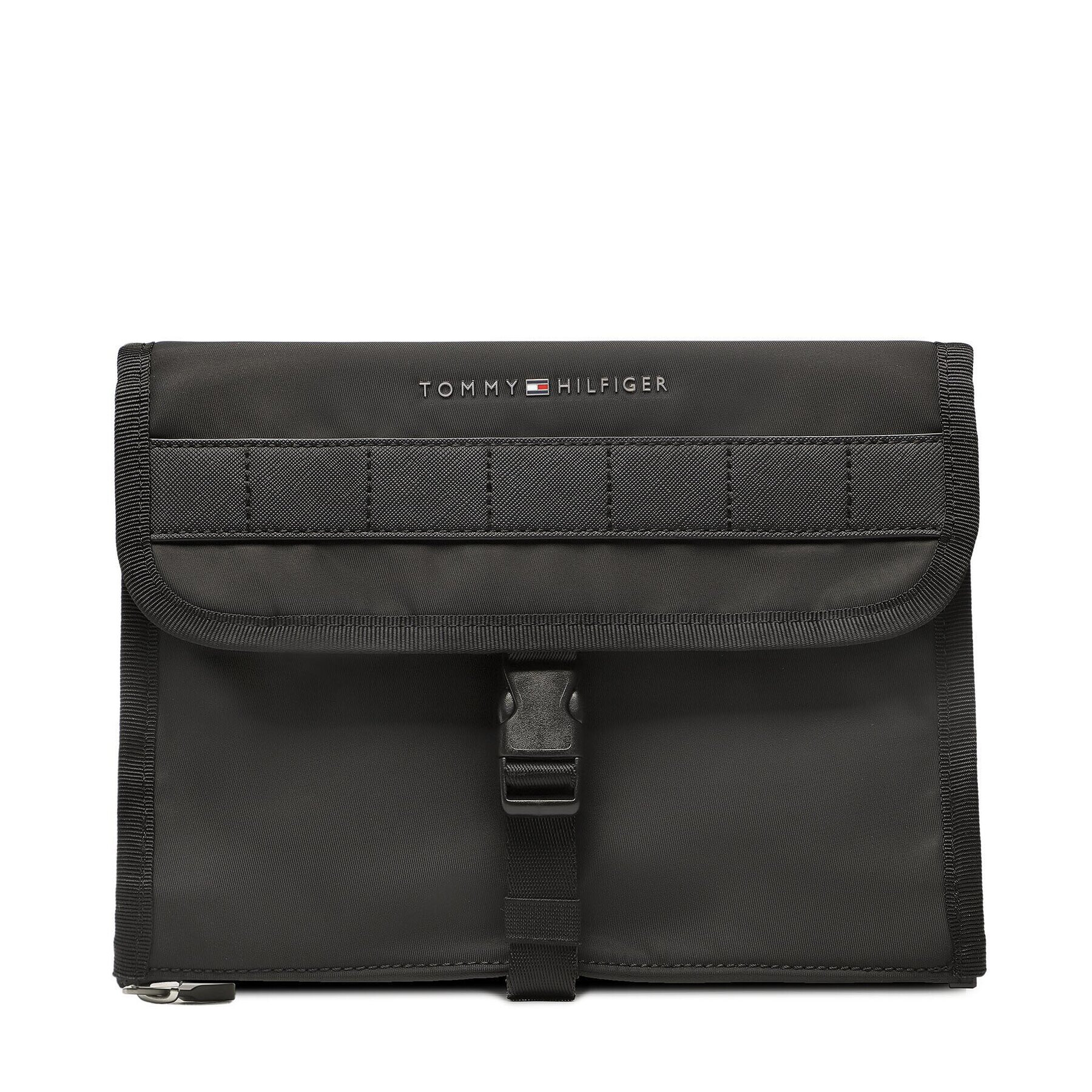 Tommy Hilfiger Несесер Th Elevated Nylon Washbag AM0AM10979 Черен - Pepit.bg