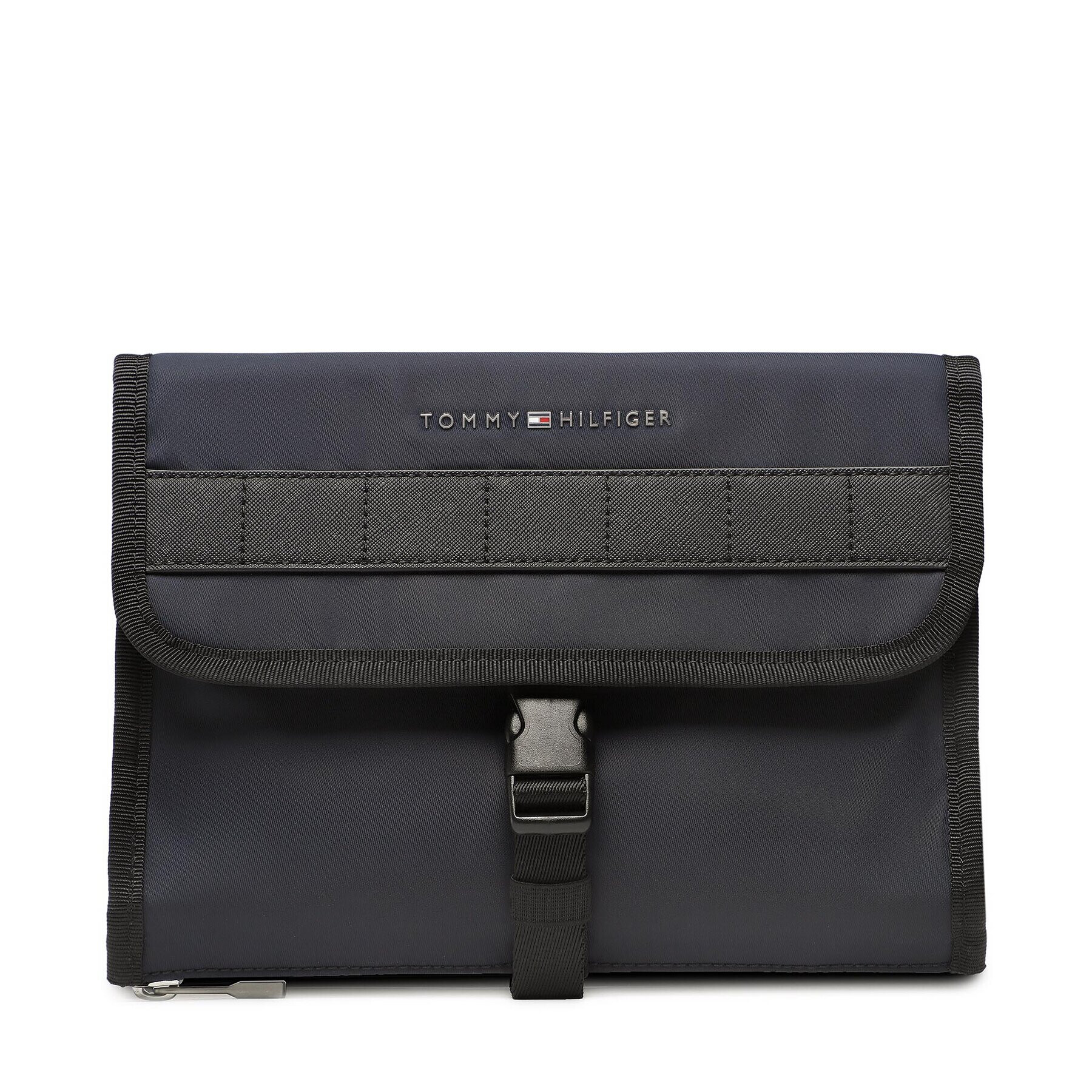 Tommy Hilfiger Несесер Th Elevated Nylon Washbag AM0AM10979 Тъмносин - Pepit.bg