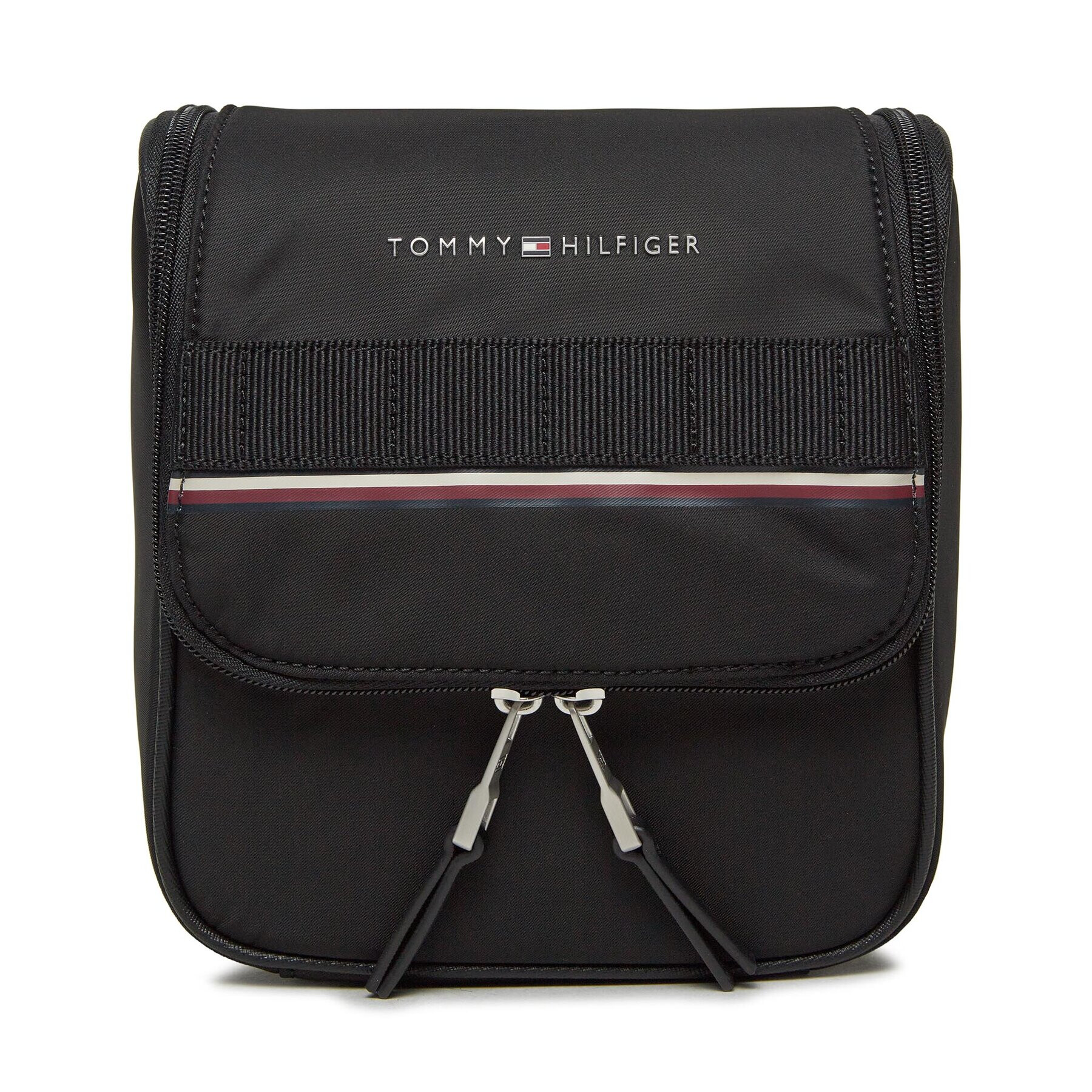 Tommy Hilfiger Несесер Th Elevated Nylon Washbag AM0AM11608 Черен - Pepit.bg