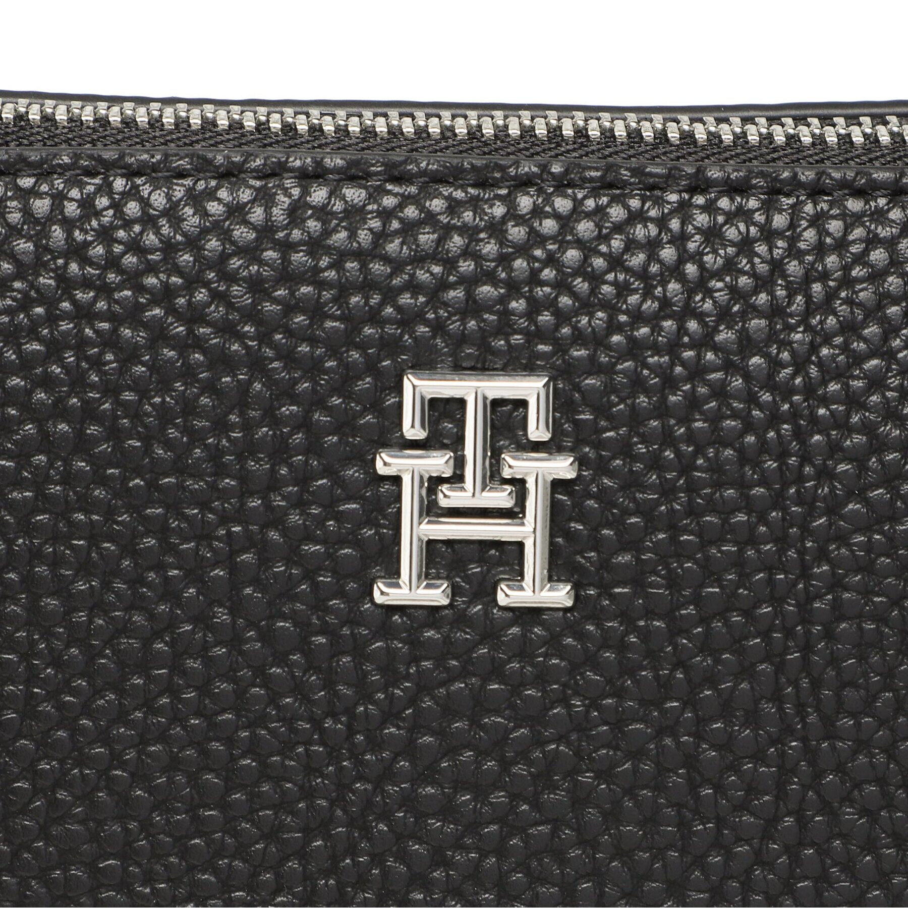 Tommy Hilfiger Несесер Th Emblem Washbag AW0AW14650 Черен - Pepit.bg