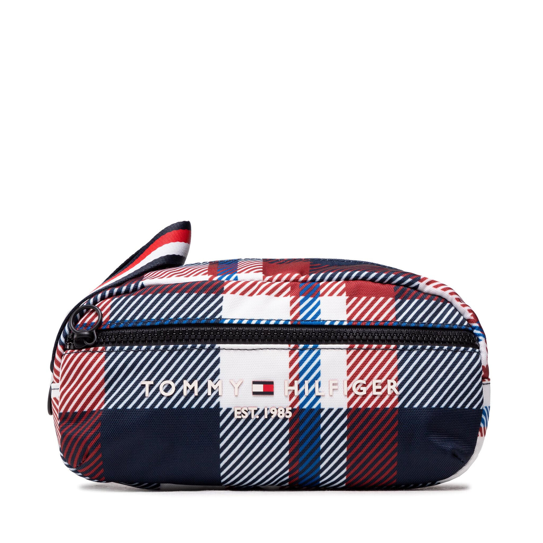 Tommy Hilfiger Несесер Th Established Check Washbag AM0AM07825 Цветен - Pepit.bg