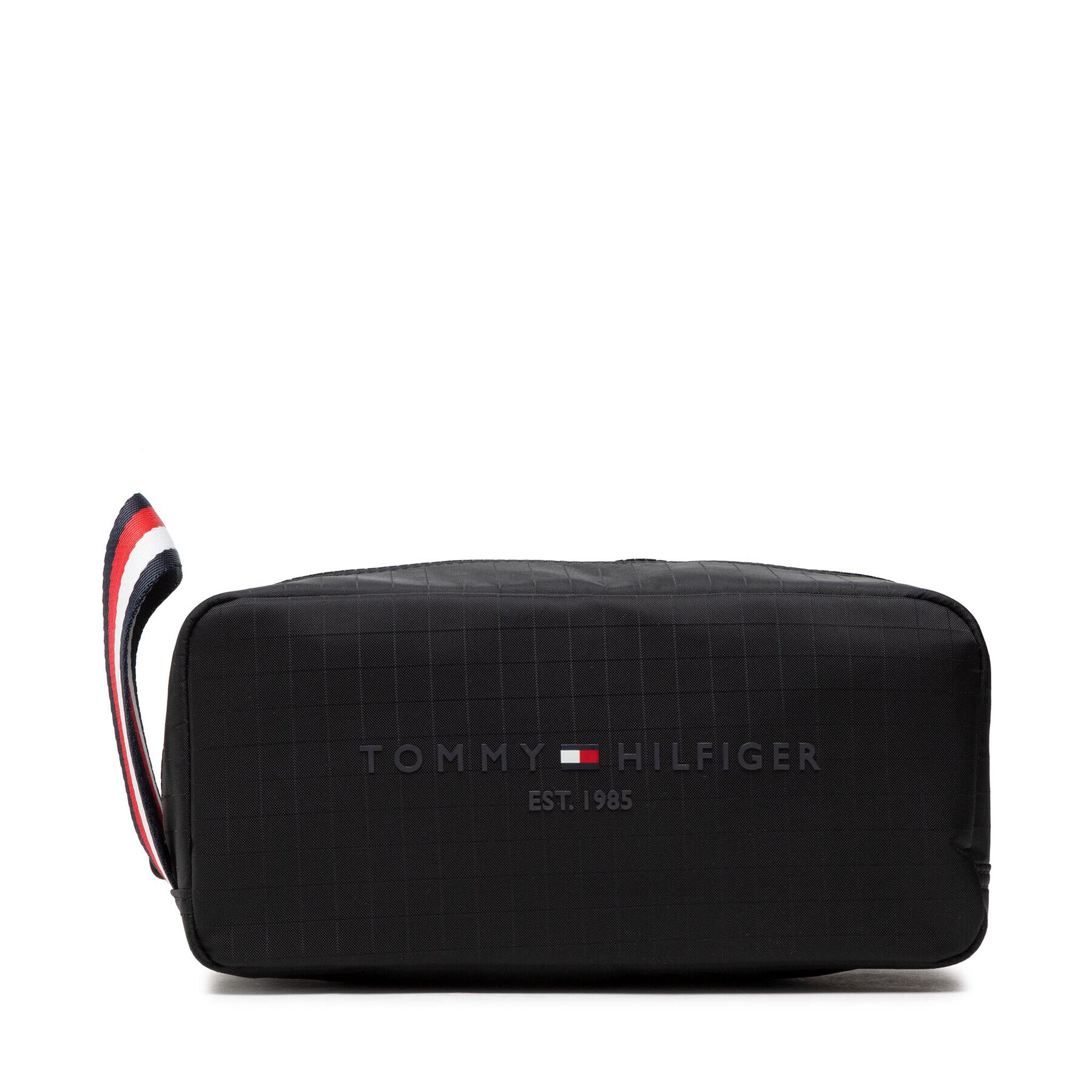 Tommy Hilfiger Несесер Th Established Washbag AM0AM08585 Черен - Pepit.bg