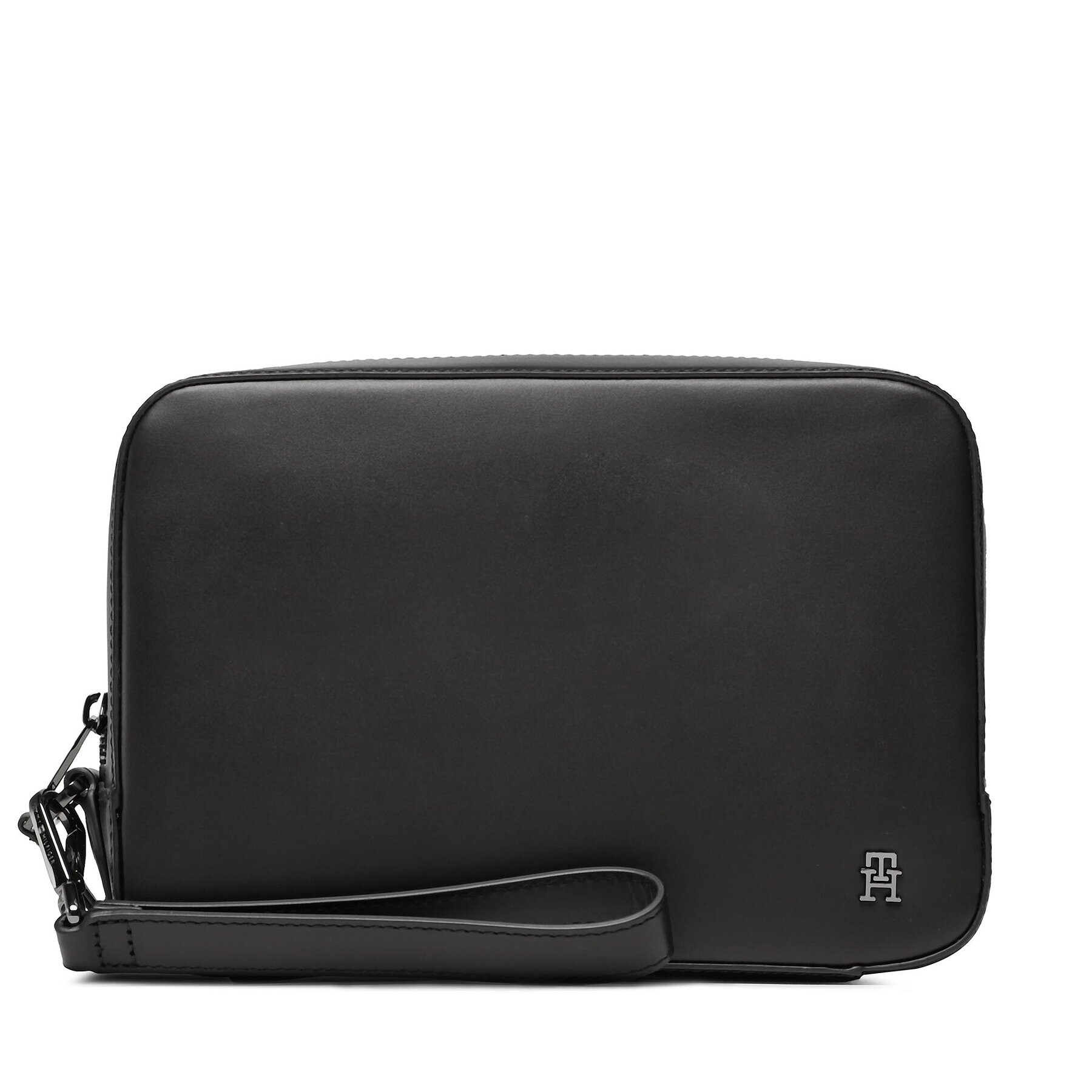 Tommy Hilfiger Несесер Th Modern Lea Washbag AM0AM11268 Черен - Pepit.bg