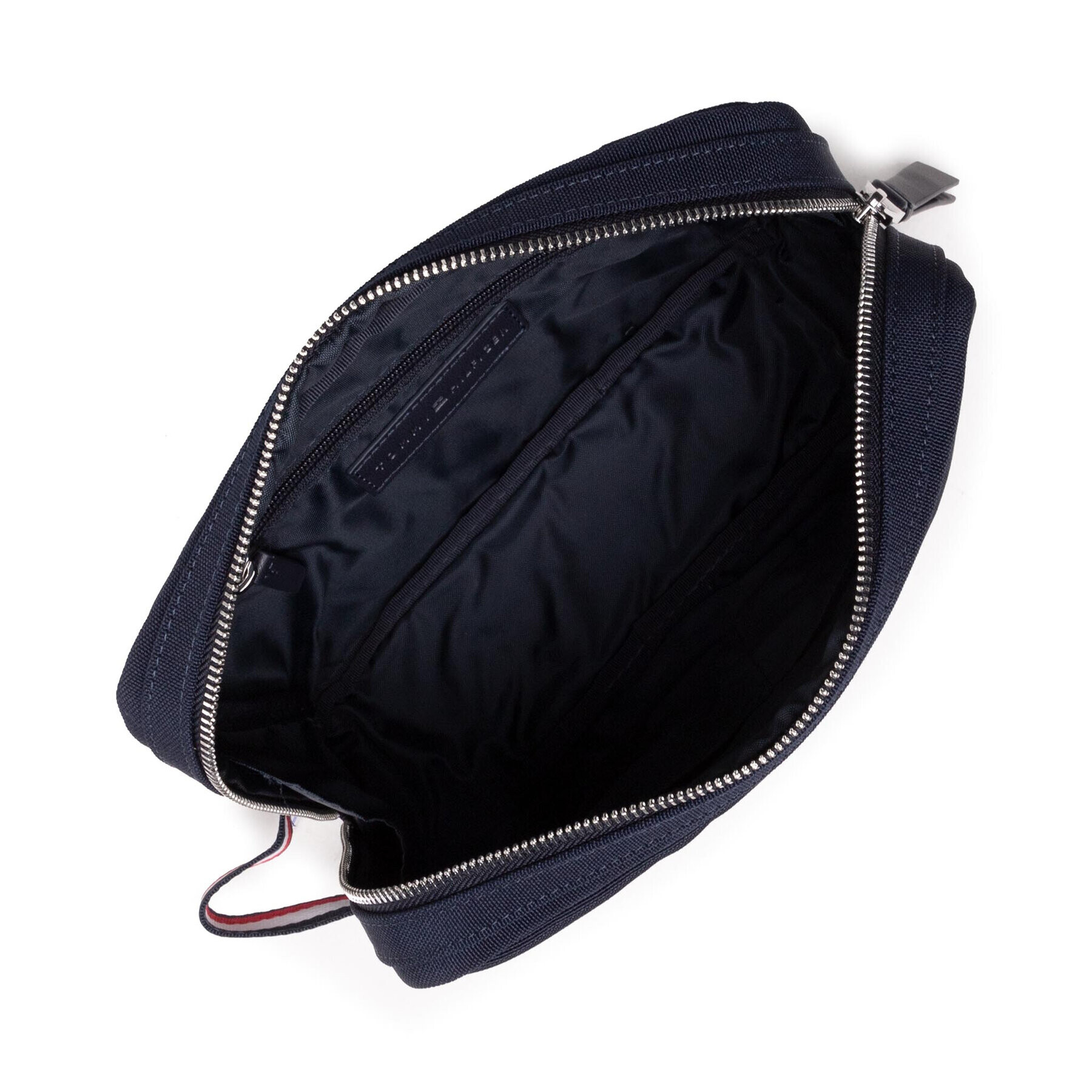 Tommy Hilfiger Несесер Th Signature Washbag AM0AM07835 Тъмносин - Pepit.bg