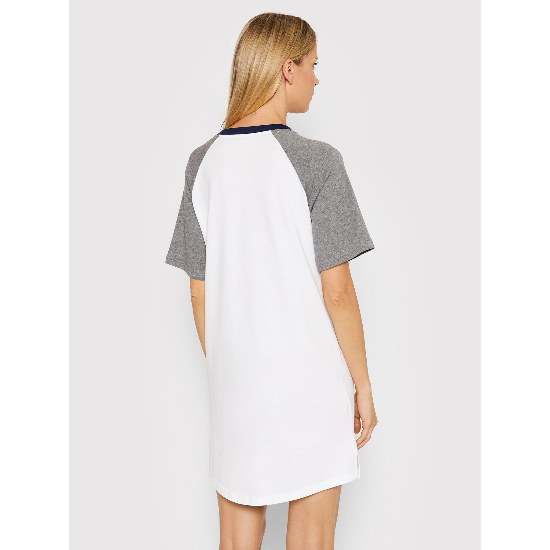 Tommy Hilfiger Нощница UW0UW03216 Бял Regular Fit - Pepit.bg