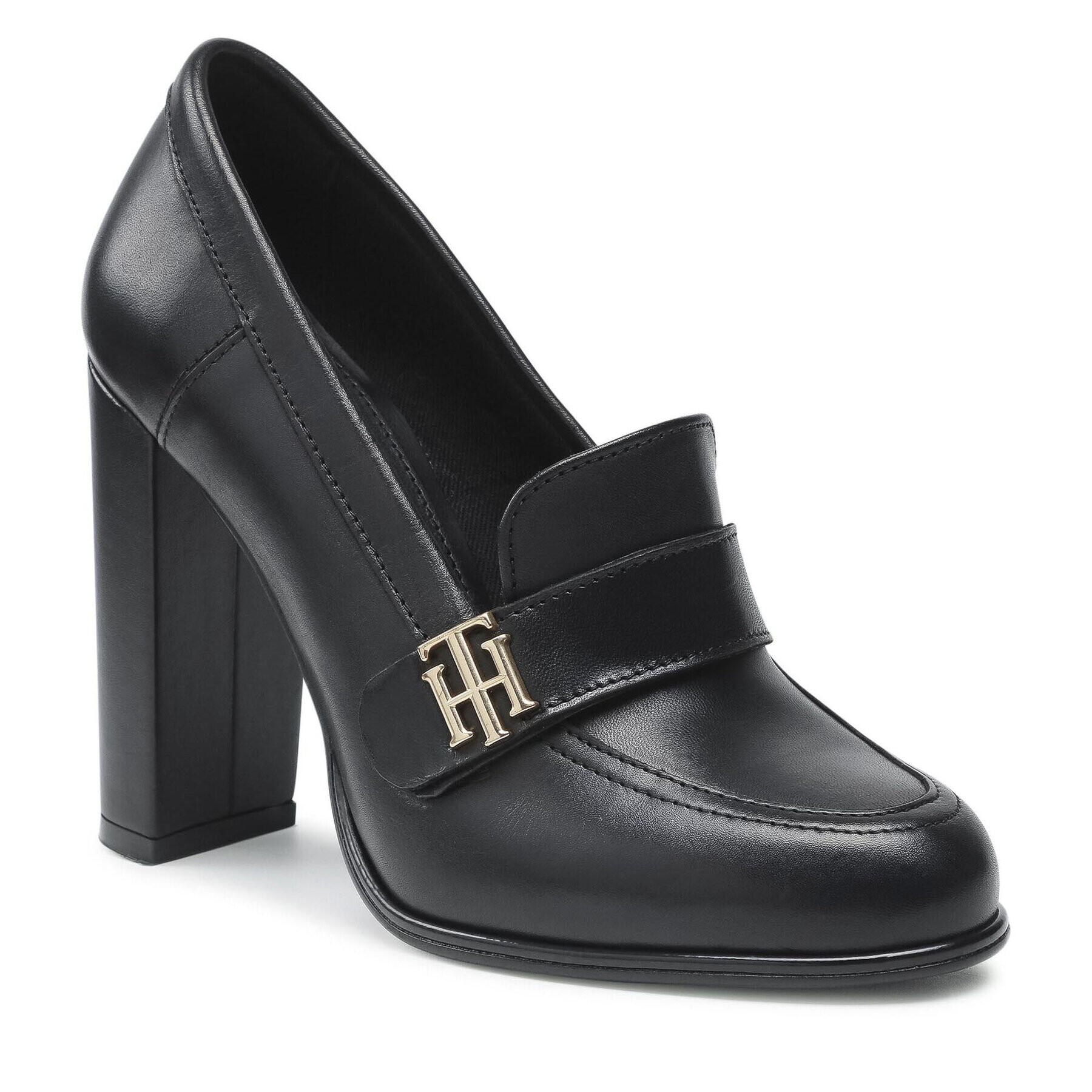 Tommy Hilfiger Обувки Essential High Heel Pump FW0FW05780 Черен - Pepit.bg
