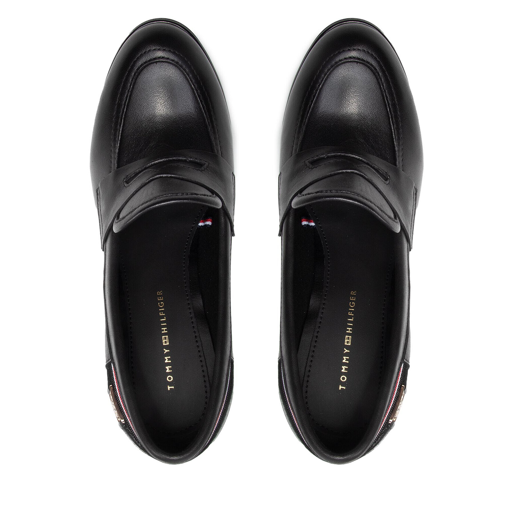 Tommy Hilfiger Обувки Hardware High Heel Pump FW0FW06097 Черен - Pepit.bg