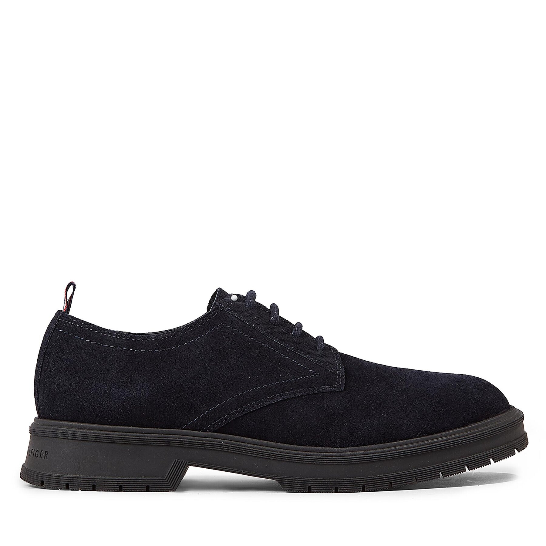 Tommy Hilfiger Обувки Hilfiger Core Suede Shoe FM0FM04677 Син - Pepit.bg