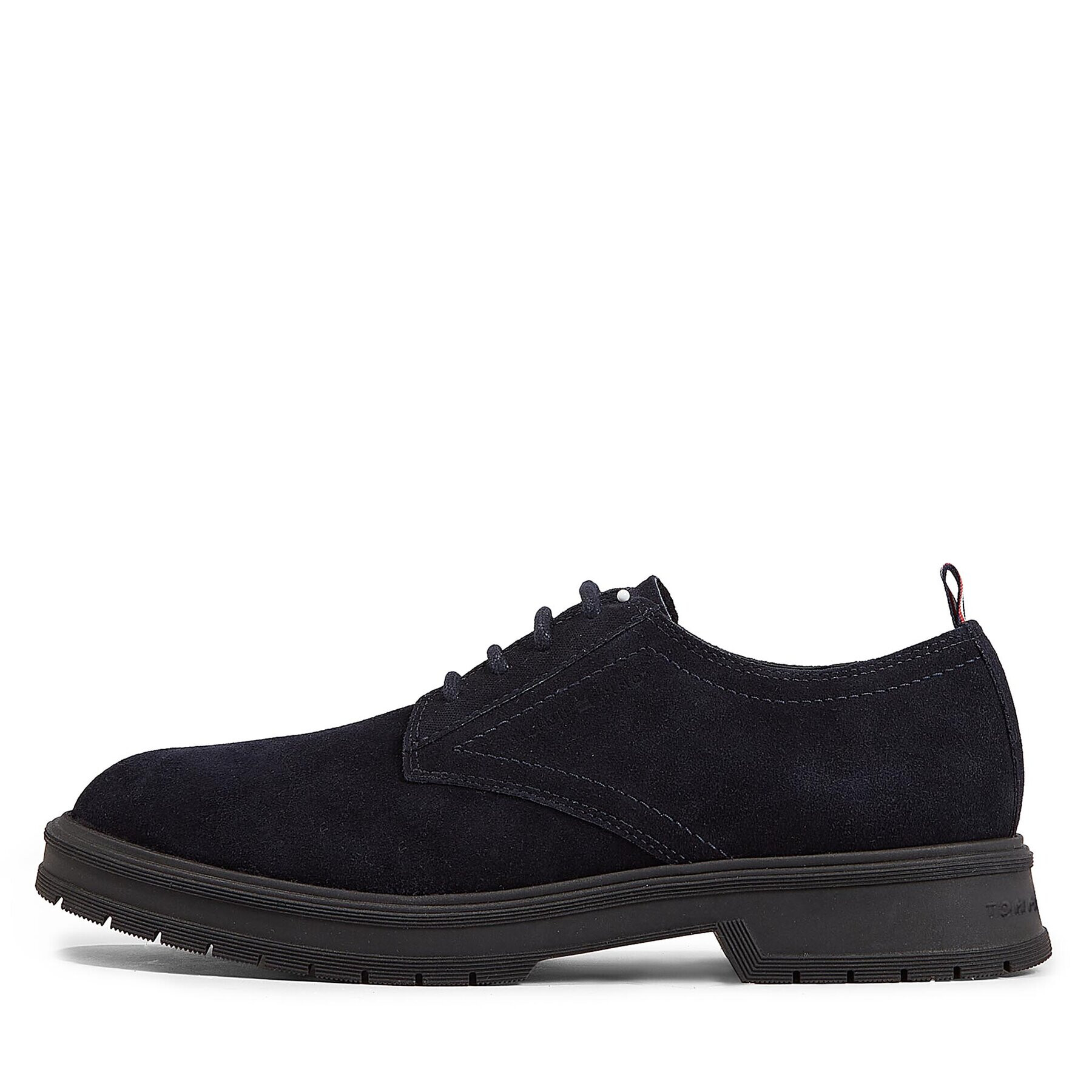 Tommy Hilfiger Обувки Hilfiger Core Suede Shoe FM0FM04677 Син - Pepit.bg