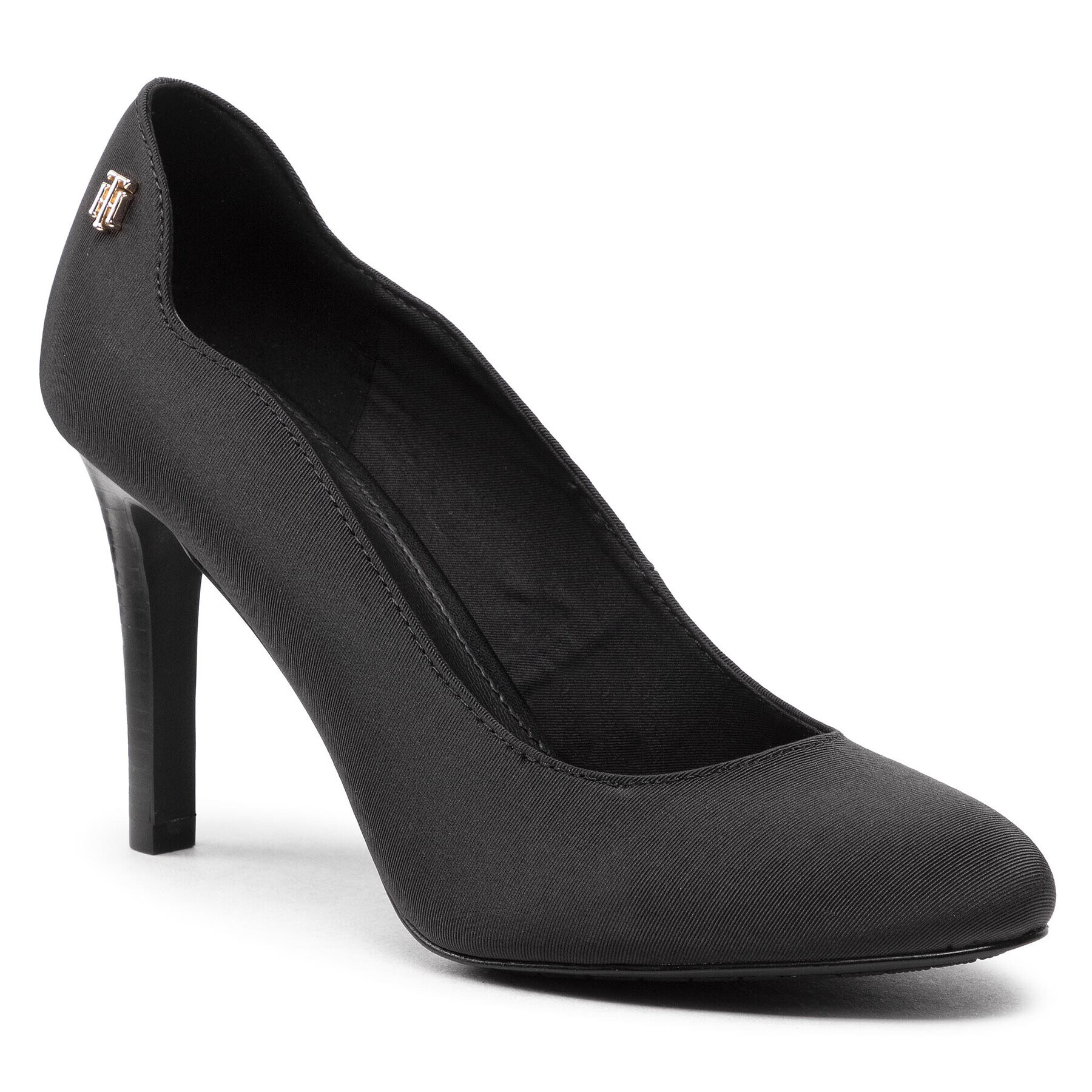 Tommy Hilfiger Обувки на ток Th Essentials High Heel Pump FW0FW06785 Черен - Pepit.bg