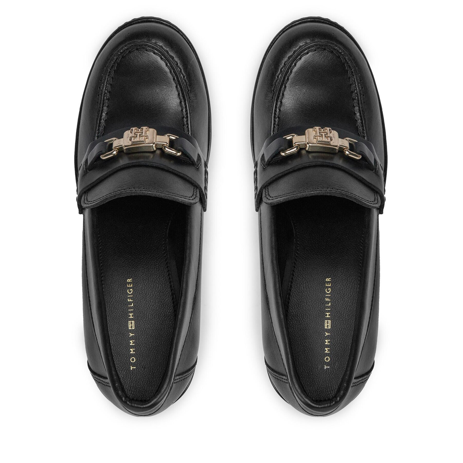 Tommy Hilfiger Обувки Th Hardware Blocky Pump FW0FW07767 Черен - Pepit.bg