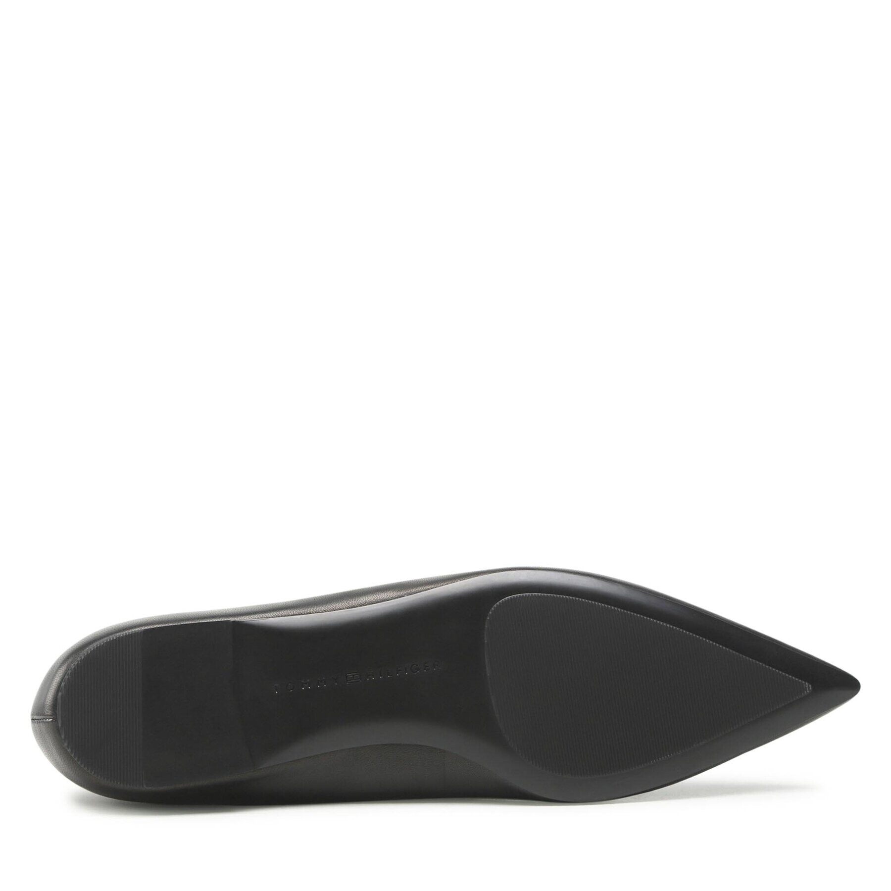 Tommy Hilfiger Балеринки Th Pointed FW0FW07242 Черен - Pepit.bg