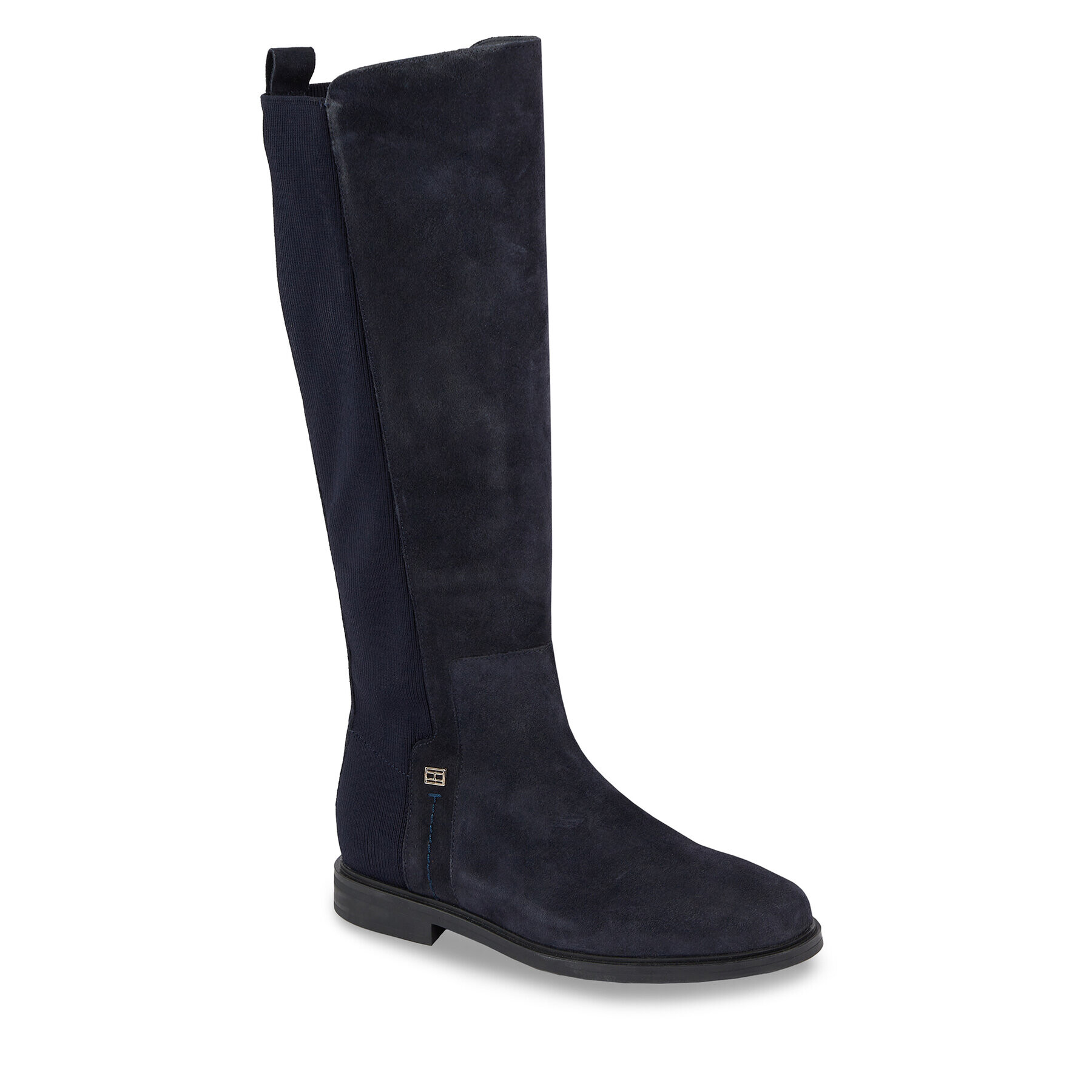 Tommy Hilfiger Офицерки Tommy Essentials Longboot FW0FW07476 Син - Pepit.bg