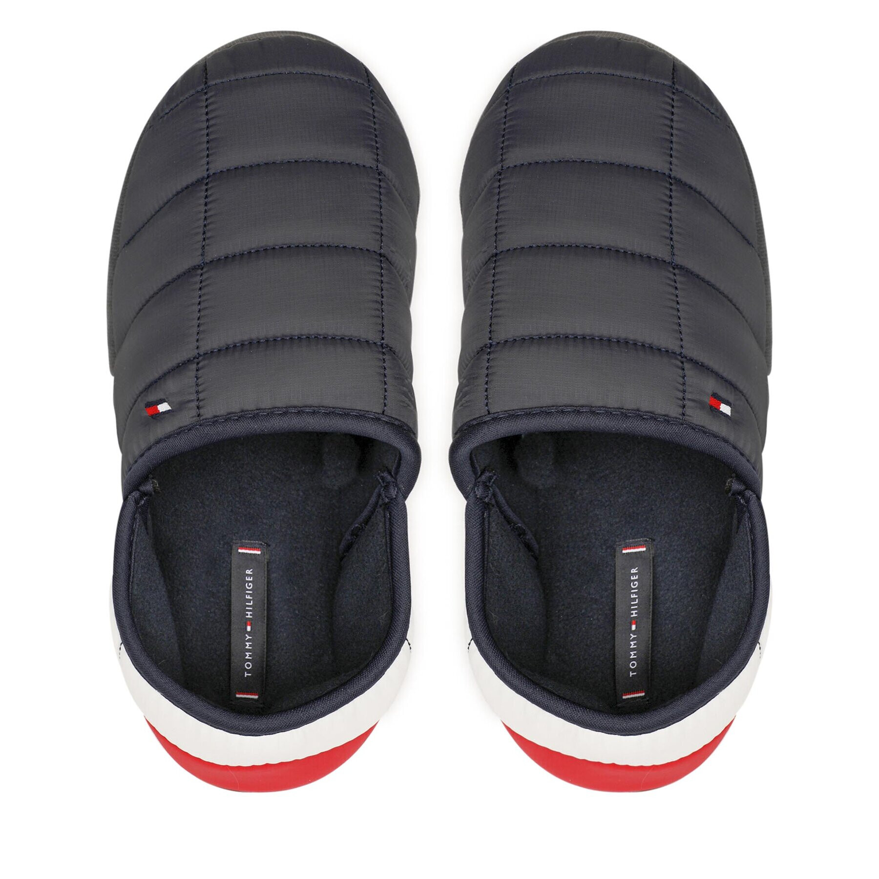 Tommy Hilfiger Пантофи Comfort Hilfiger Rwb Homeslipper FM0FM04224 Тъмносин - Pepit.bg