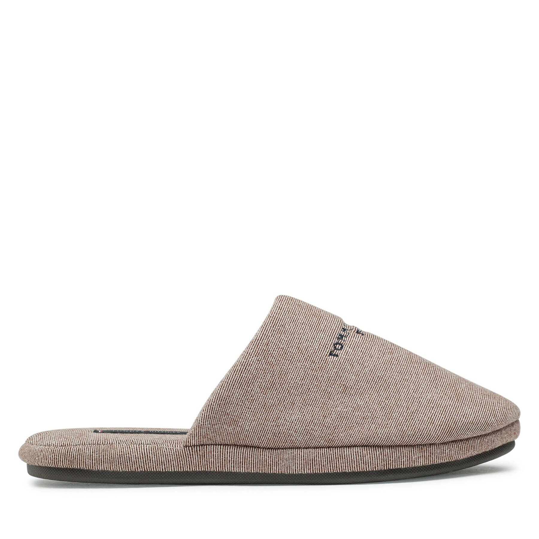 Tommy Hilfiger Пантофи Essential Hilfiger Homeslipper FM0FM04523 Кафяв - Pepit.bg