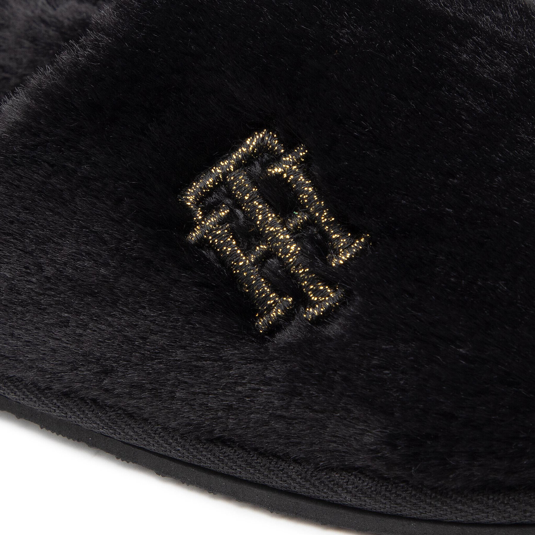 Tommy Hilfiger Пантофи FW0FW06138 Черен - Pepit.bg