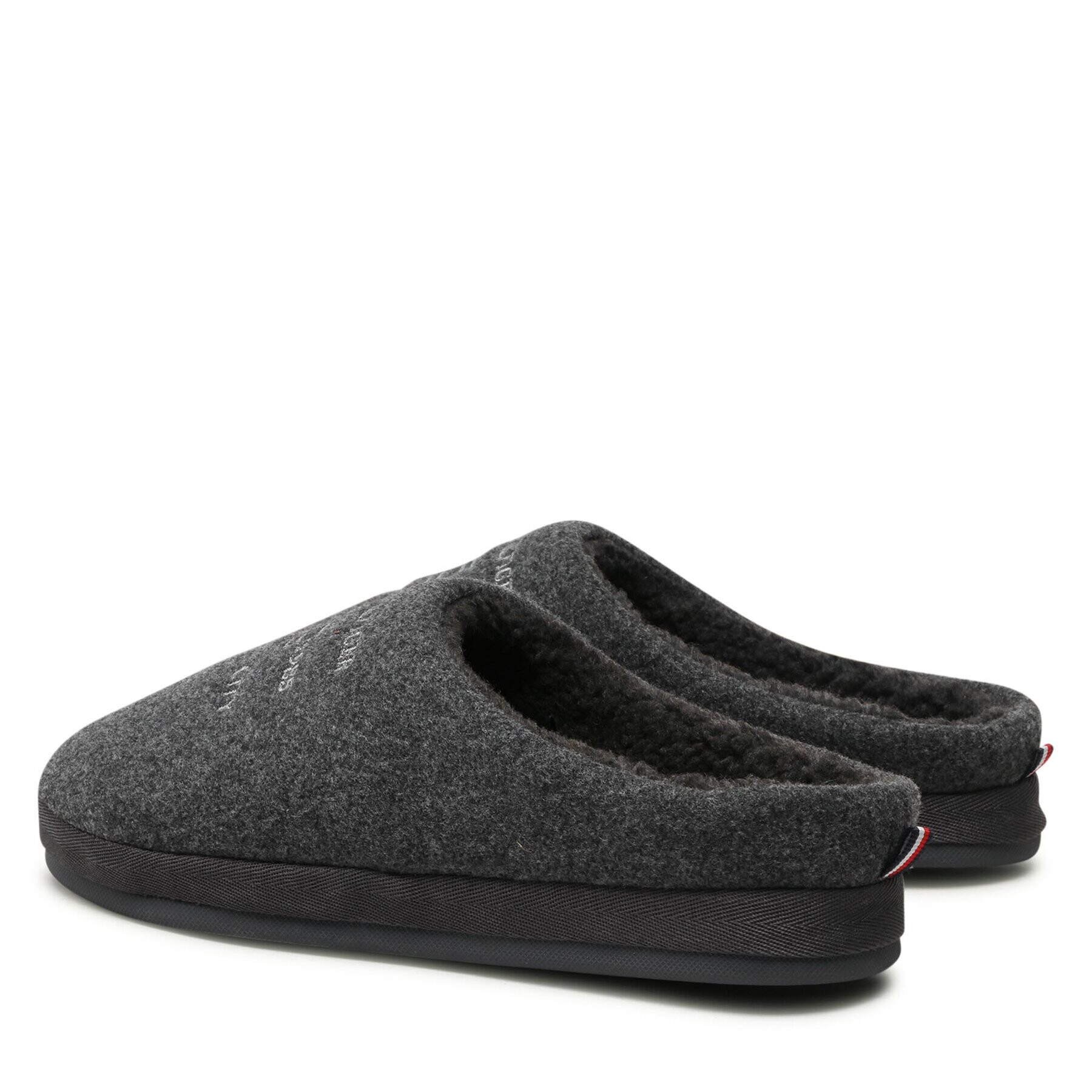 Tommy Hilfiger Пантофи Fwlt Homeslipper FM0FM04221 Сив - Pepit.bg