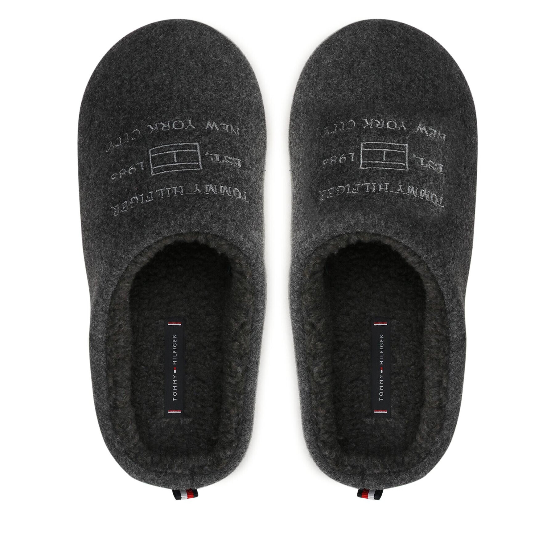 Tommy Hilfiger Пантофи Fwlt Homeslipper FM0FM04221 Сив - Pepit.bg