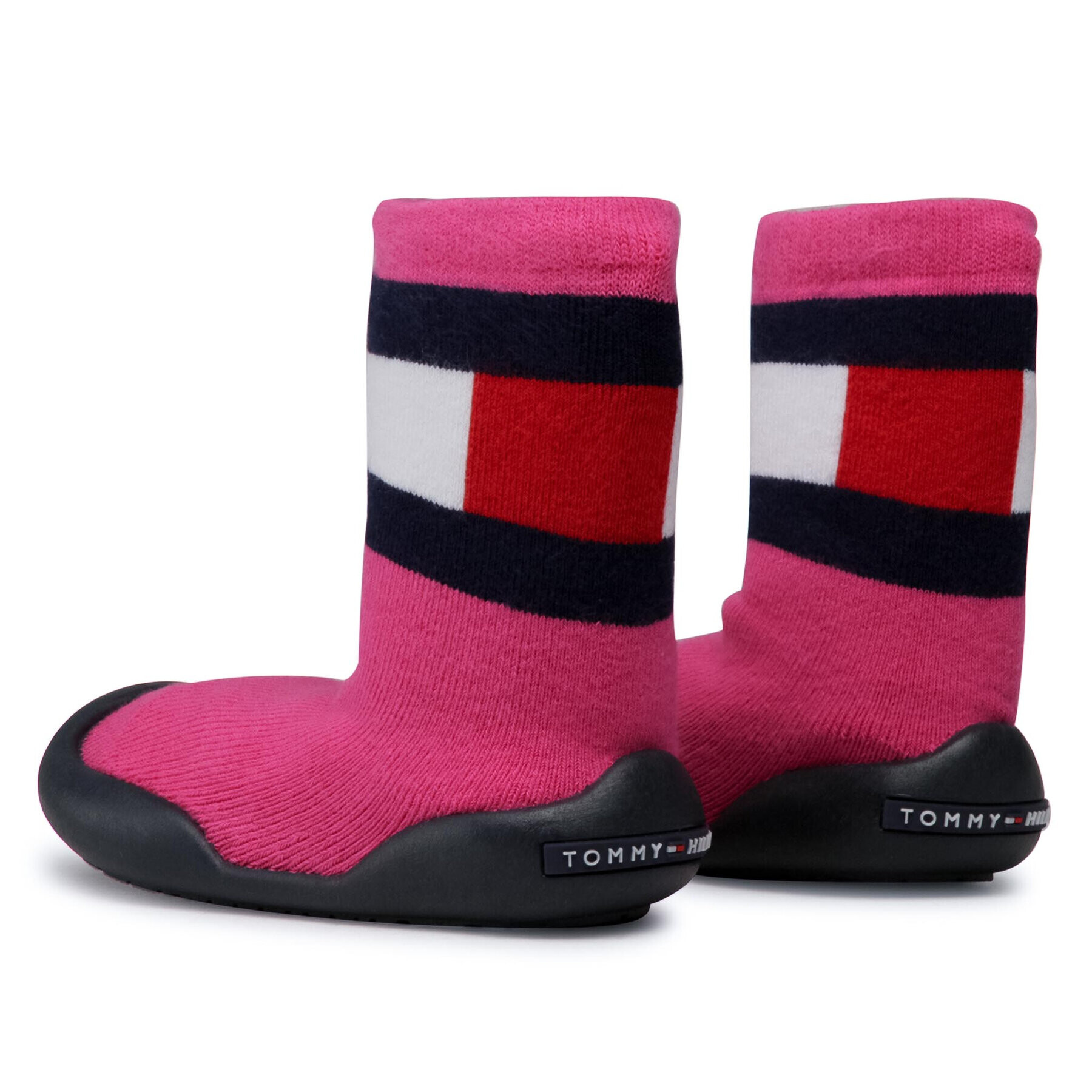 Tommy Hilfiger Пантофи Slipper T1A0-30874-1072 Розов - Pepit.bg