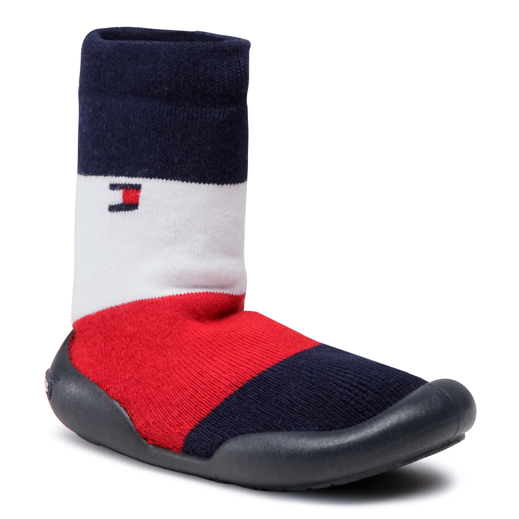 Tommy Hilfiger Пантофи Slipper T1B0-30973-0308Y Тъмносин - Pepit.bg