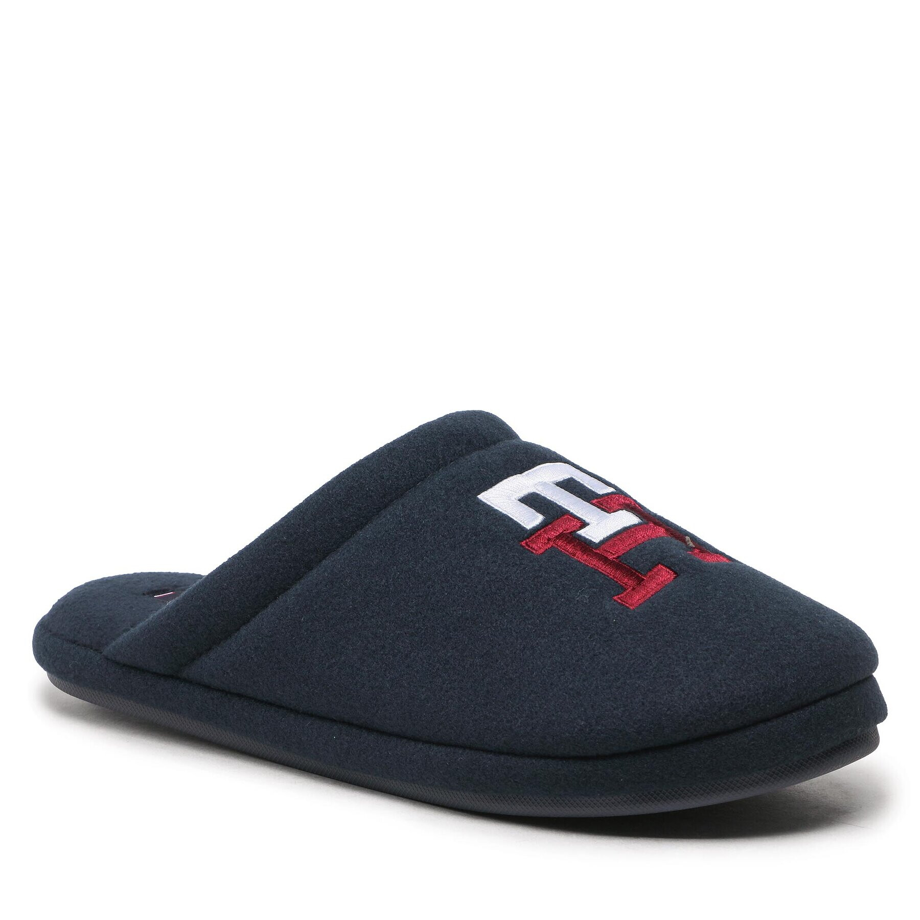 Tommy Hilfiger Пантофи Th Raised Embroidery Homeslipper FM0FM04345 Тъмносин - Pepit.bg