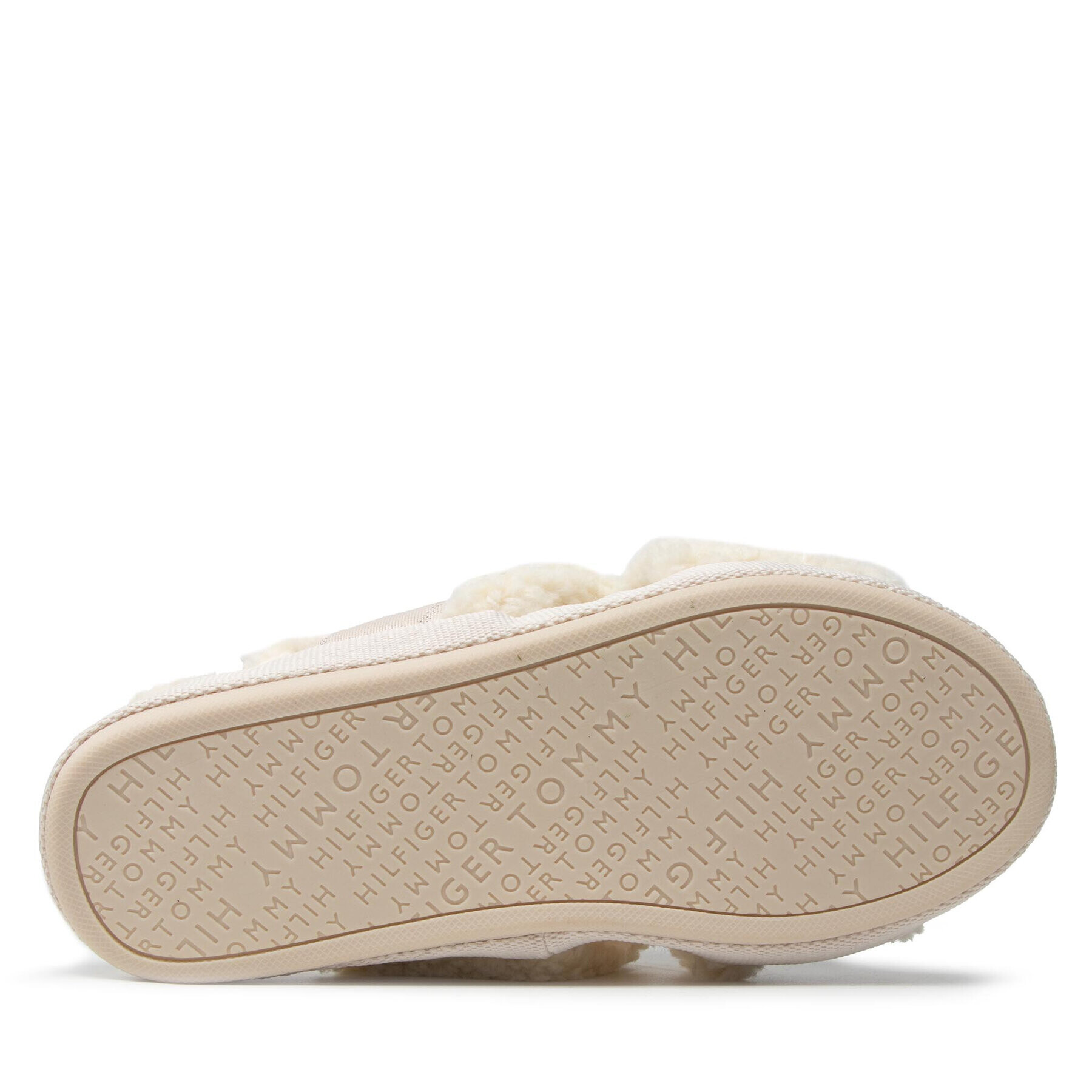 Tommy Hilfiger Пантофи Th Shiny Webbing Home Slipper FW0FW06139 Бежов - Pepit.bg