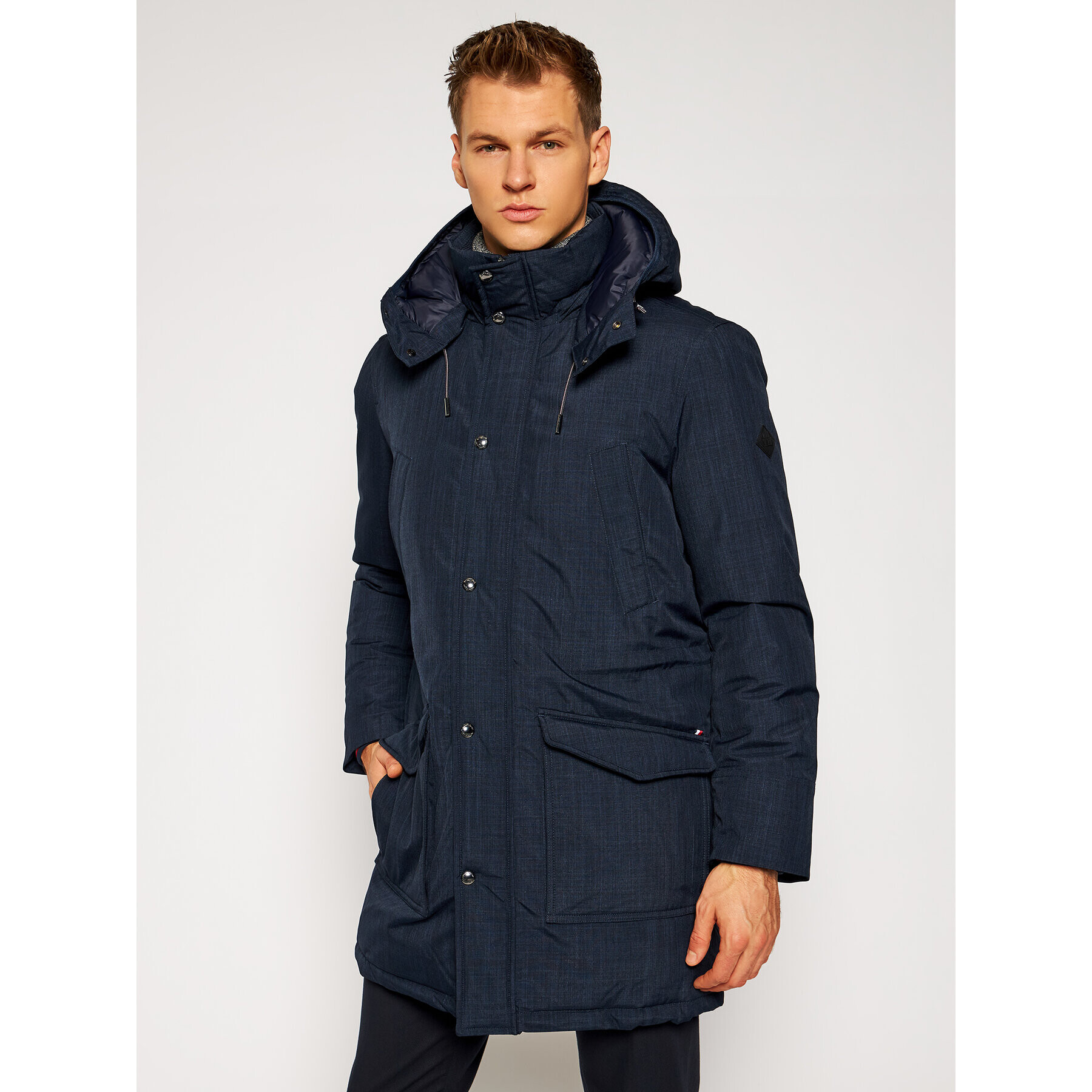 Tommy Hilfiger Парка Eco Down TT0TT08565 Тъмносин Regular Fit - Pepit.bg