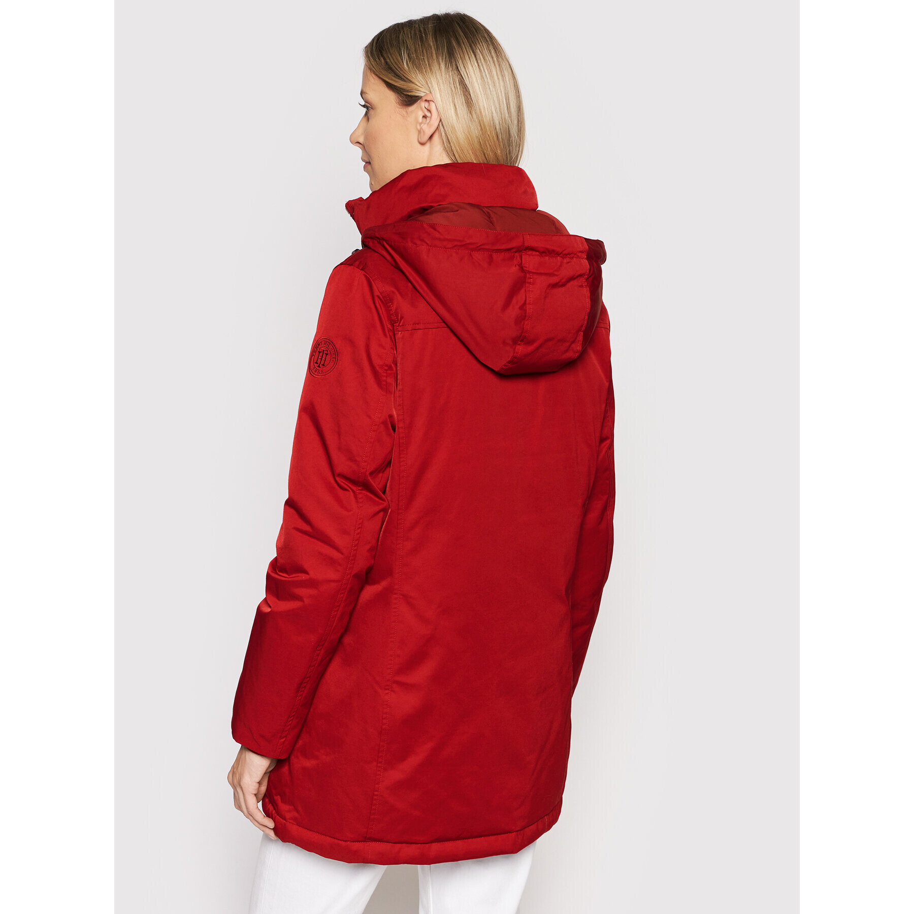 Tommy Hilfiger Парка Ess WW0WW33863 Червен Regular Fit - Pepit.bg