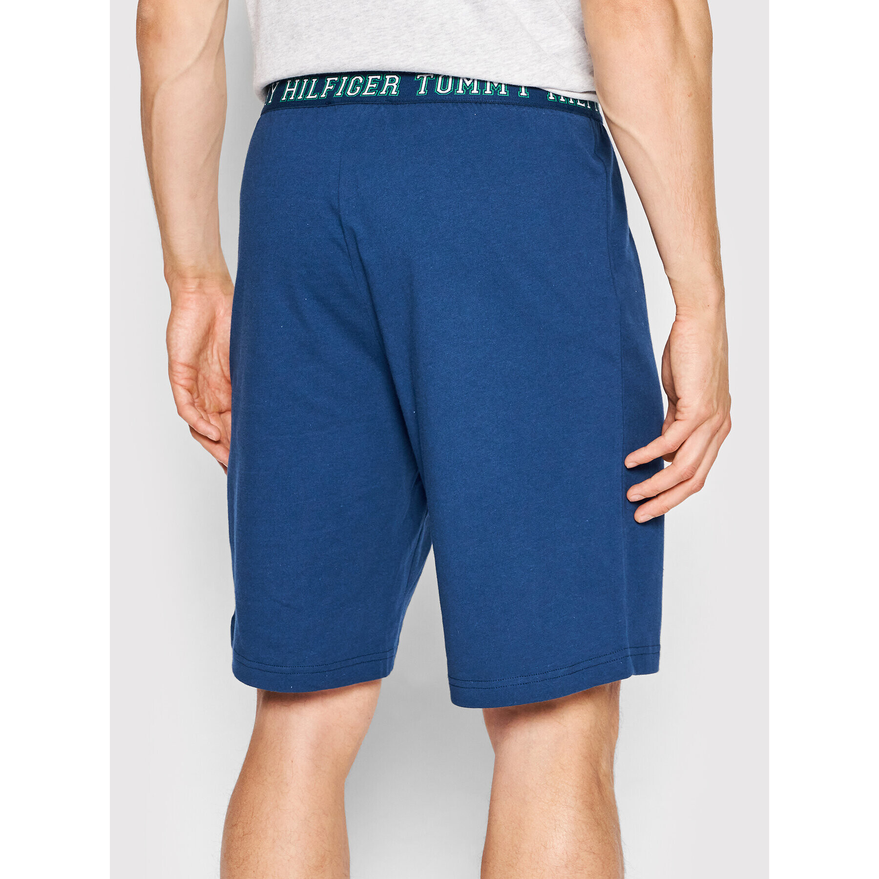 Tommy Hilfiger Пижама Short Set UM0UM02419 Сив Regular Fit - Pepit.bg