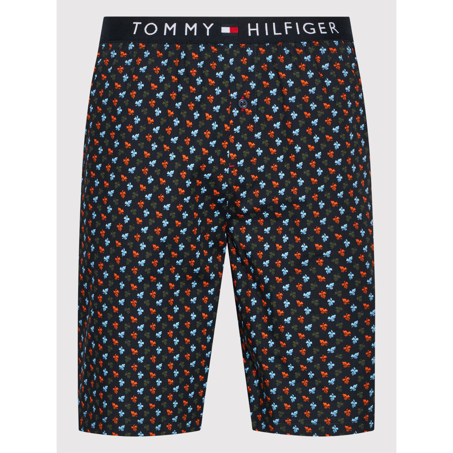 Tommy Hilfiger Пижама Short Woven UM0UM01964 Син Regular Fit - Pepit.bg