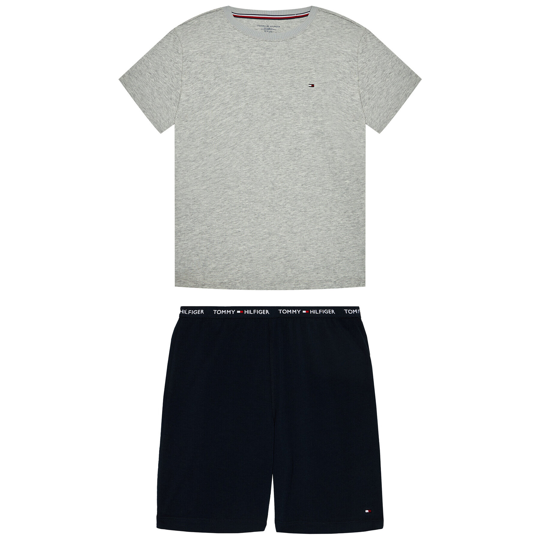 Tommy Hilfiger Пижама Ss Short Set UB0UB00372 Цветен - Pepit.bg