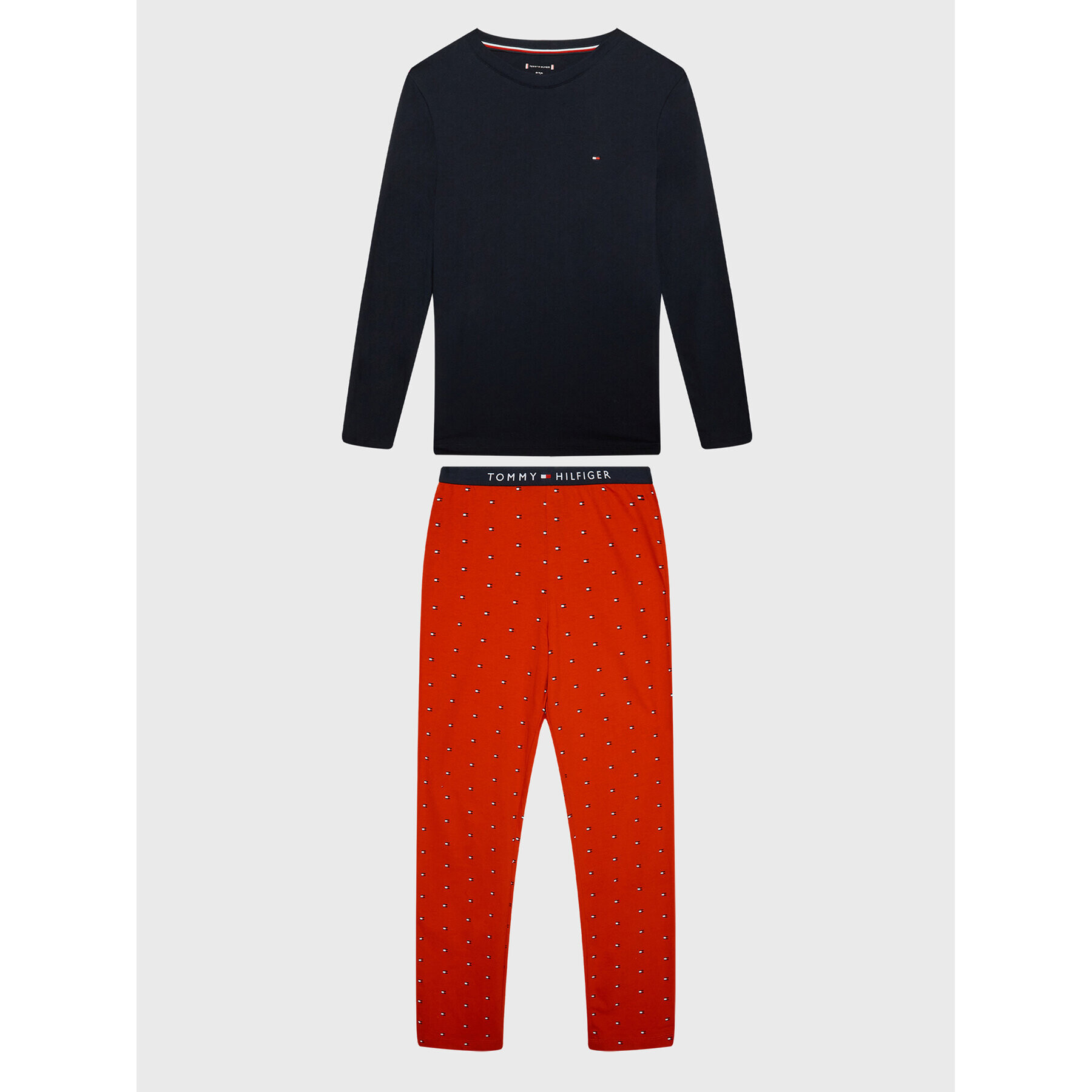 Tommy Hilfiger Пижама UB0UB00412 Цветен Regular Fit - Pepit.bg