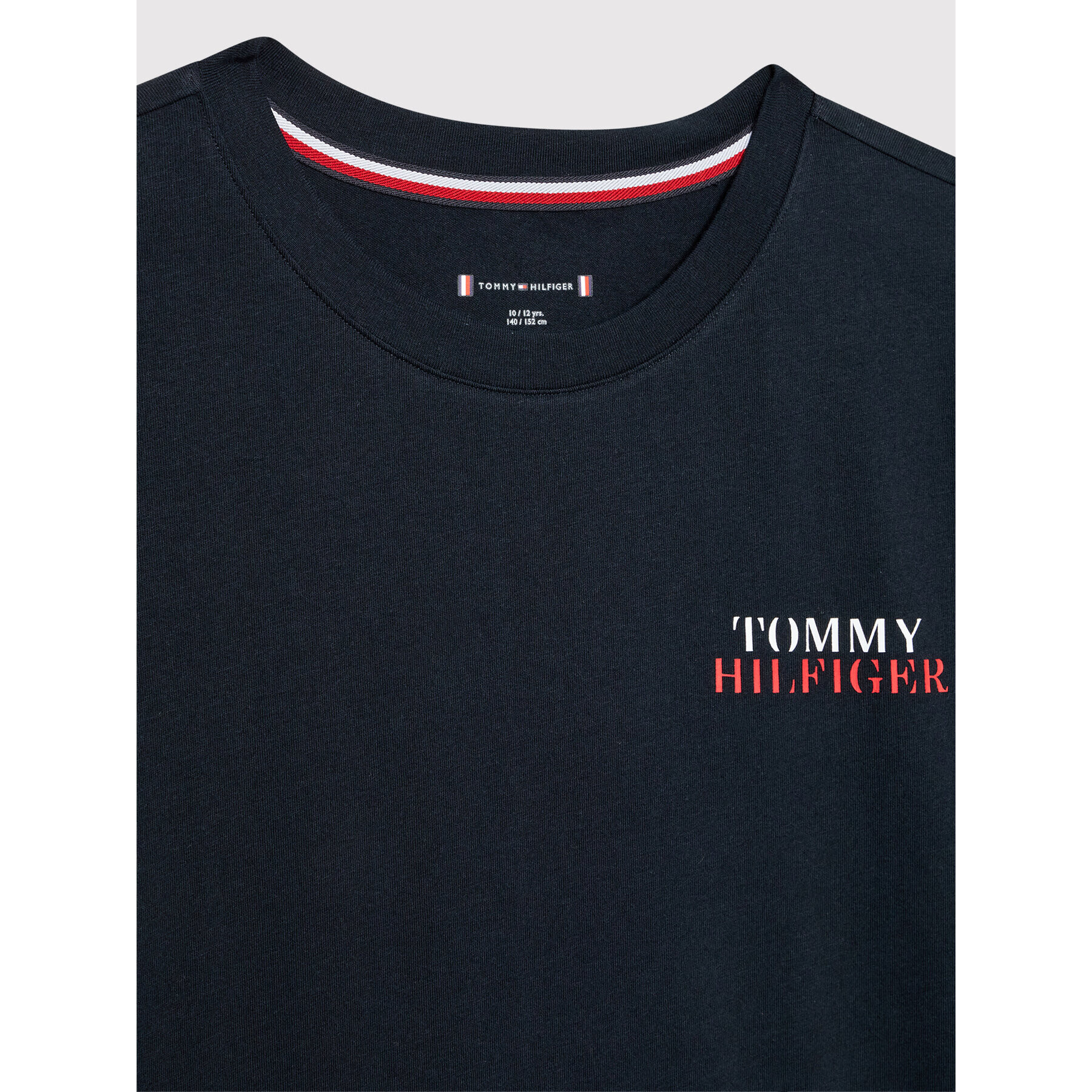 Tommy Hilfiger Пижама UB0UB00436 Тъмносин Regular Fit - Pepit.bg