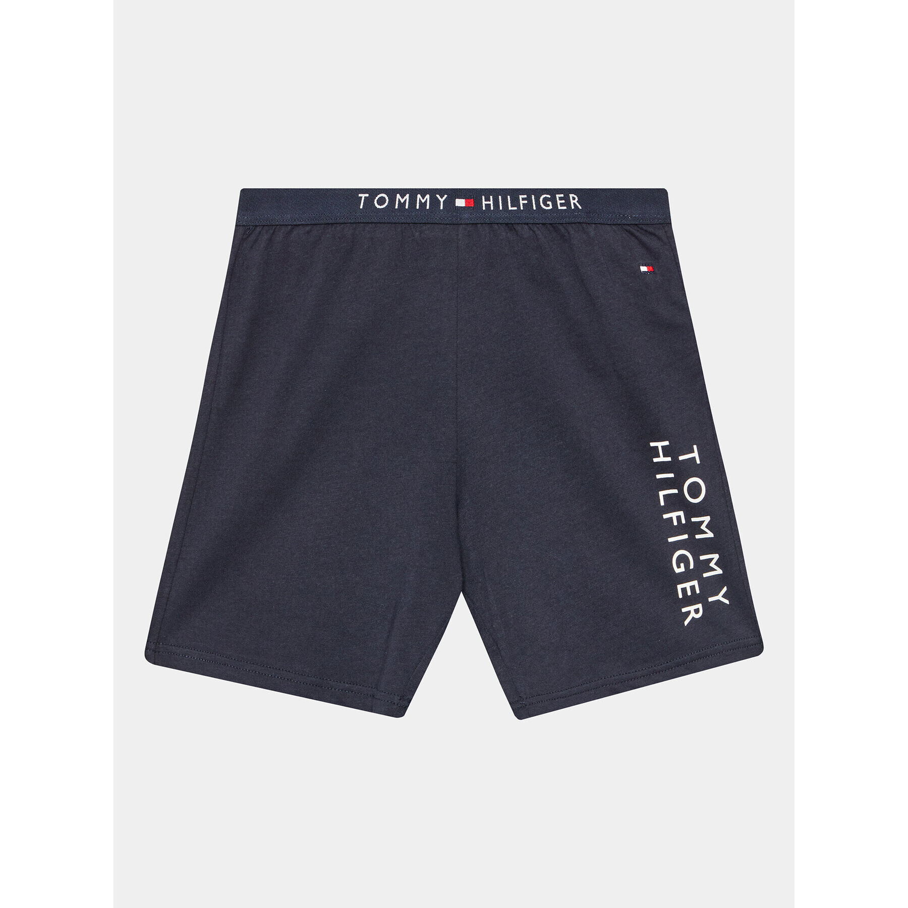 Tommy Hilfiger Пижама UB0UB00494 Бял Regular Fit - Pepit.bg