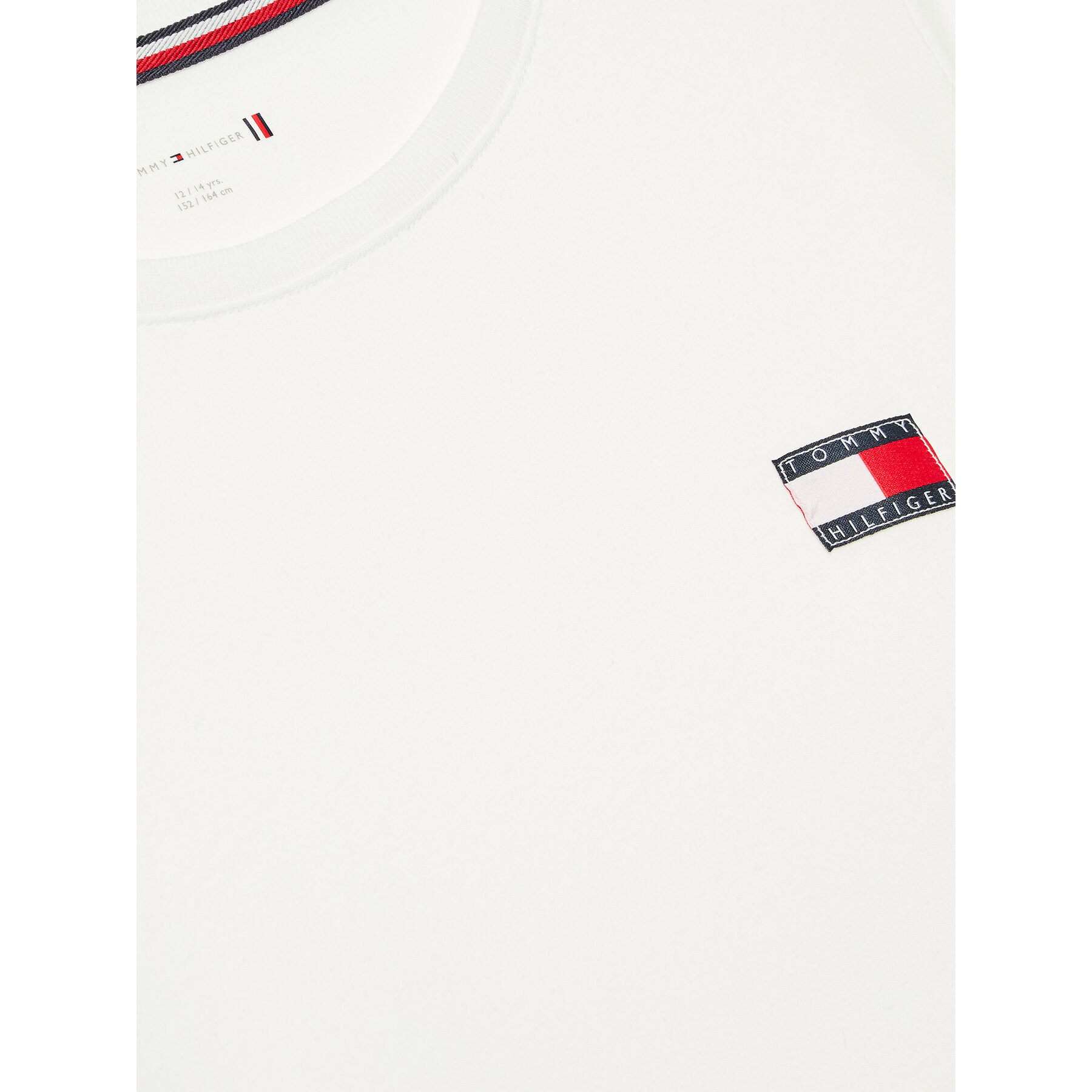 Tommy Hilfiger Пижама UG0UG00655 Бял Regular Fit - Pepit.bg
