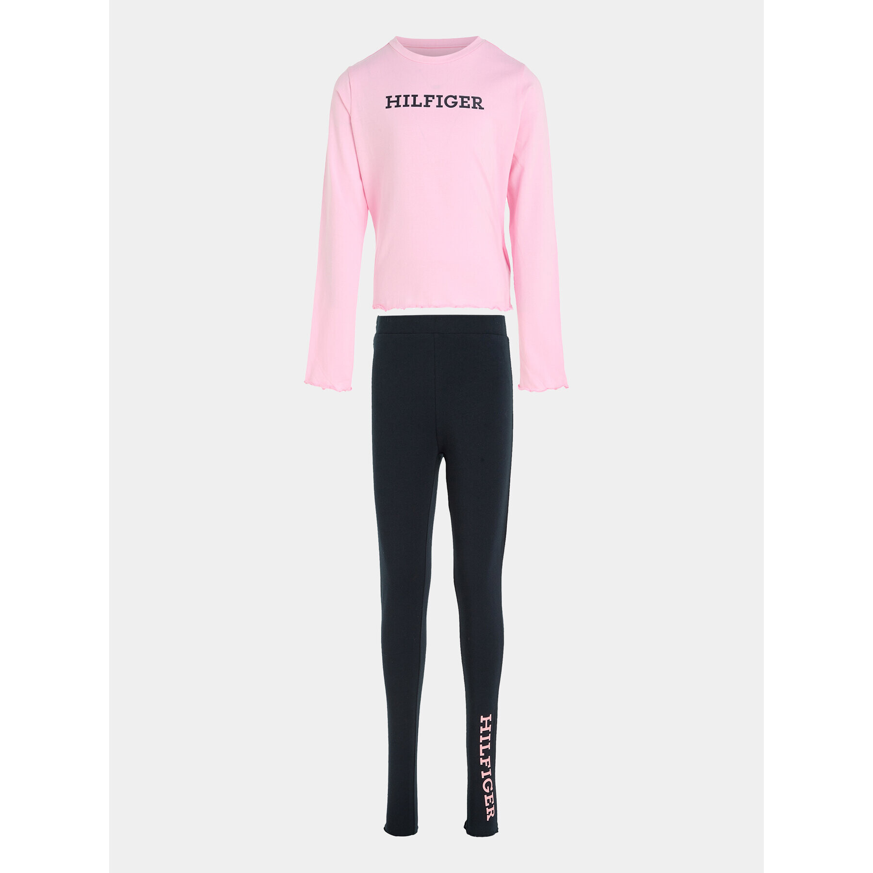 Tommy Hilfiger Пижама UG0UG00691 Цветен Regular Fit - Pepit.bg