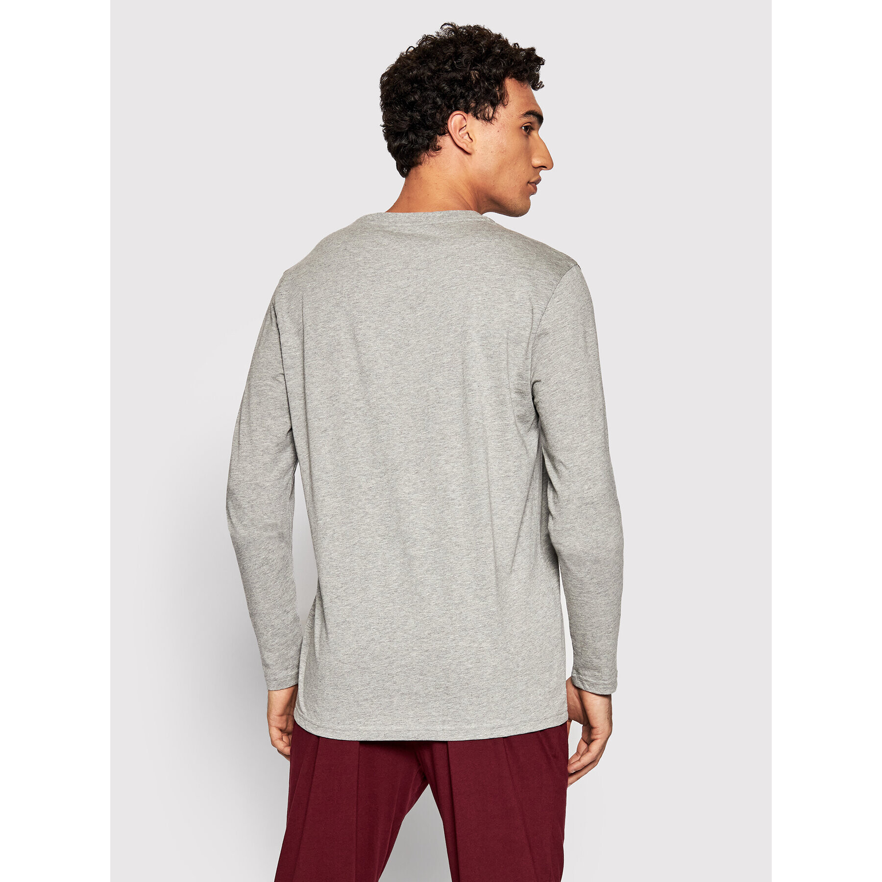 Tommy Hilfiger Пижама UM0UM01793 Сив - Pepit.bg
