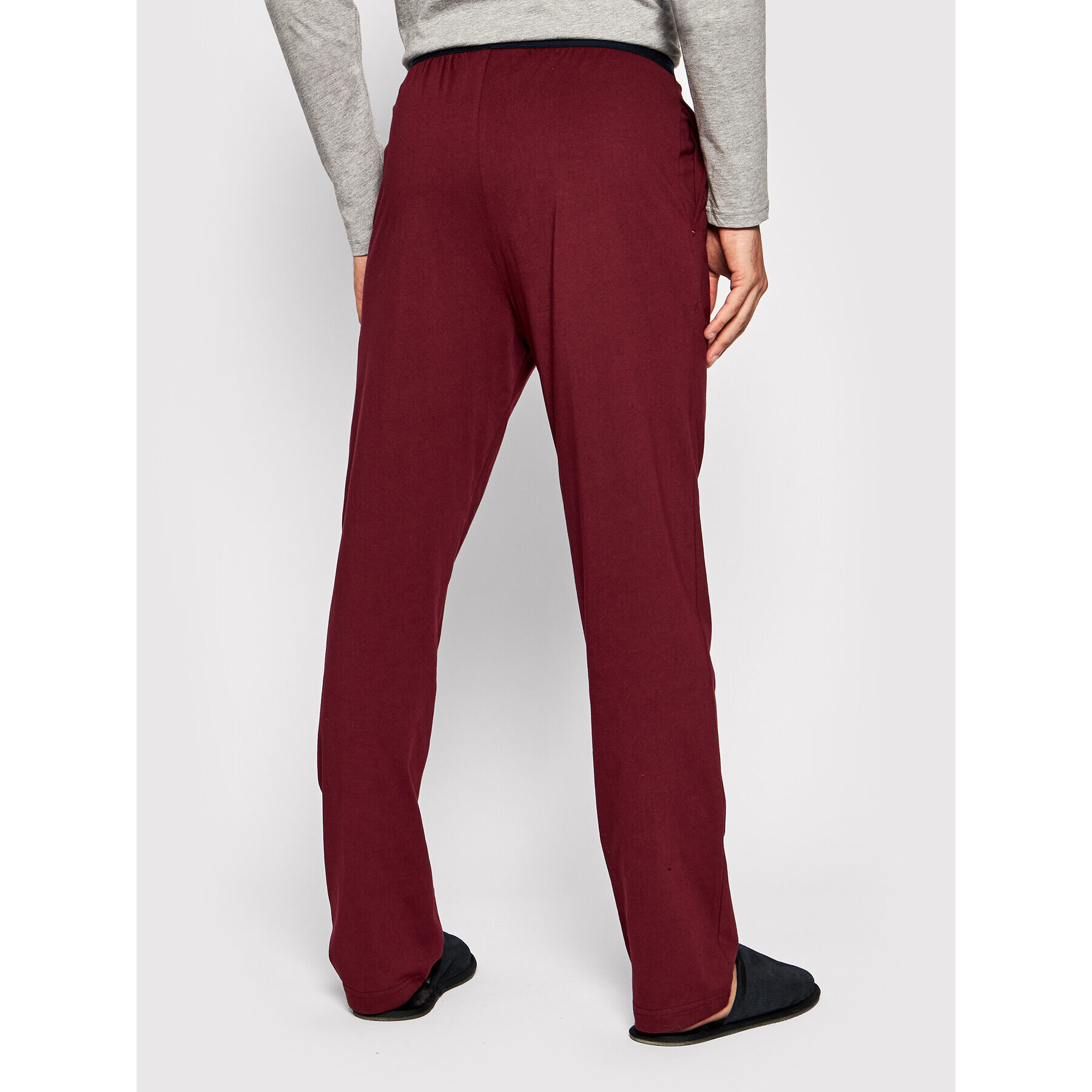 Tommy Hilfiger Пижама UM0UM01793 Сив - Pepit.bg