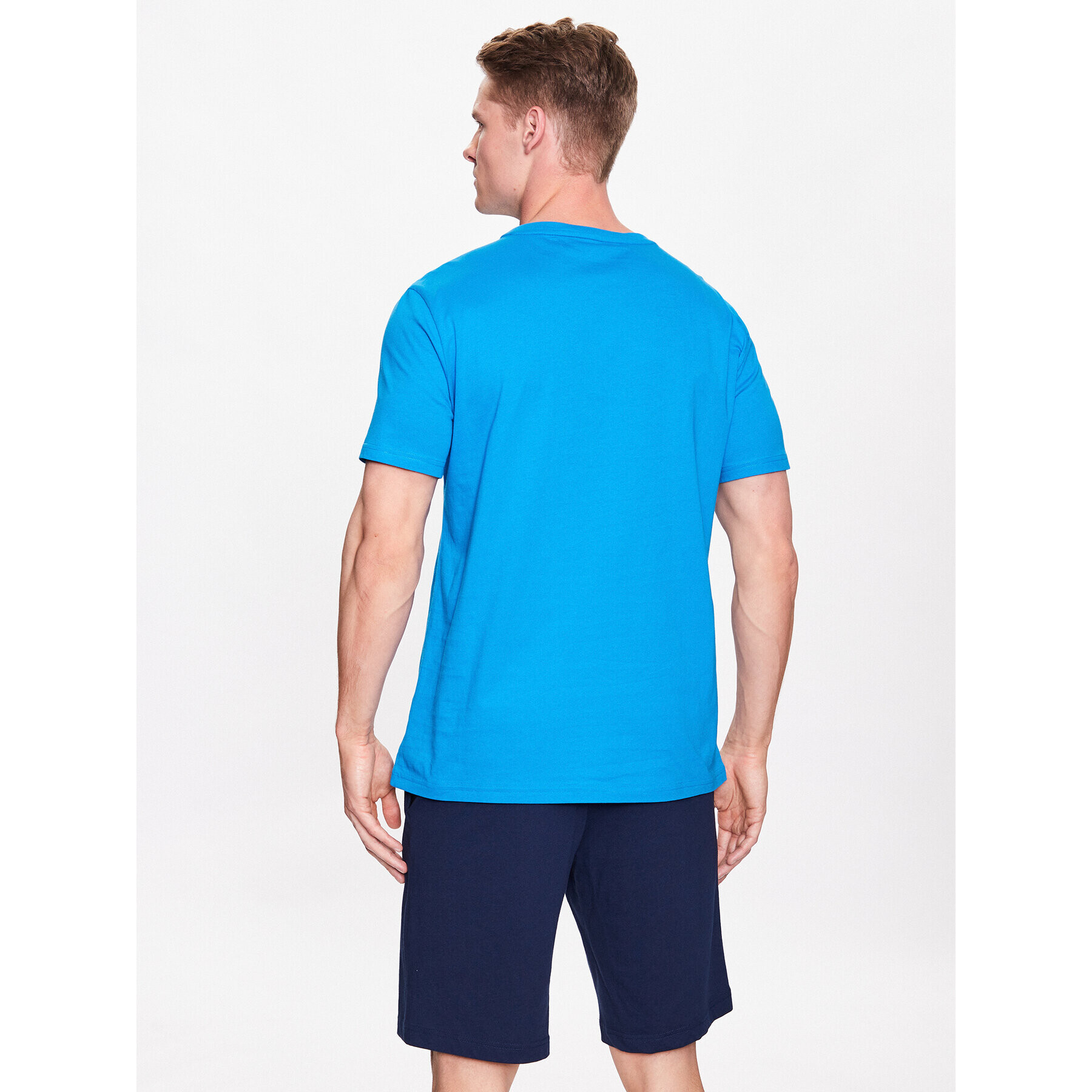 Tommy Hilfiger Пижама UM0UM01794 Тъмносин Regular Fit - Pepit.bg