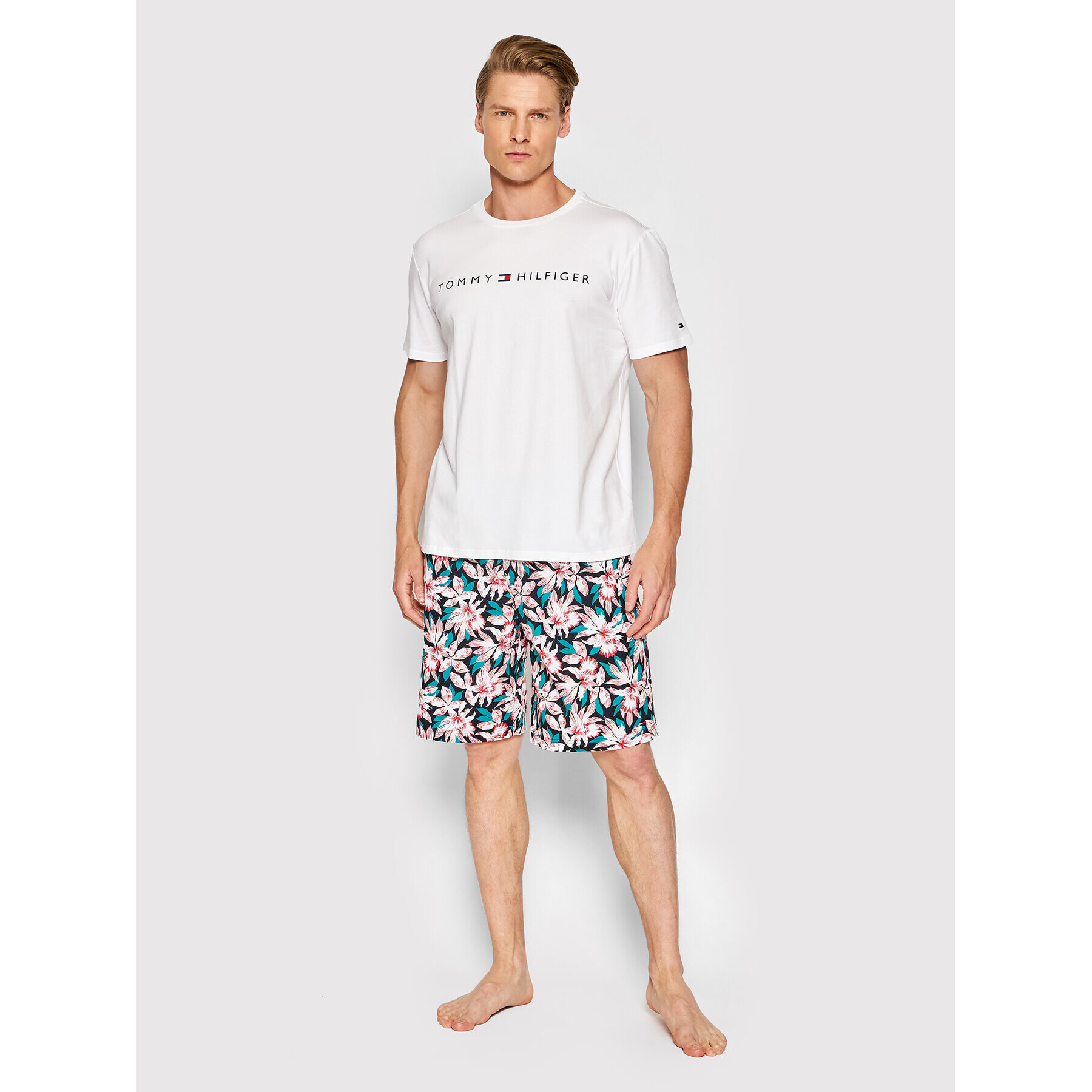Tommy Hilfiger Пижама UM0UM01959 Цветен Regular Fit - Pepit.bg