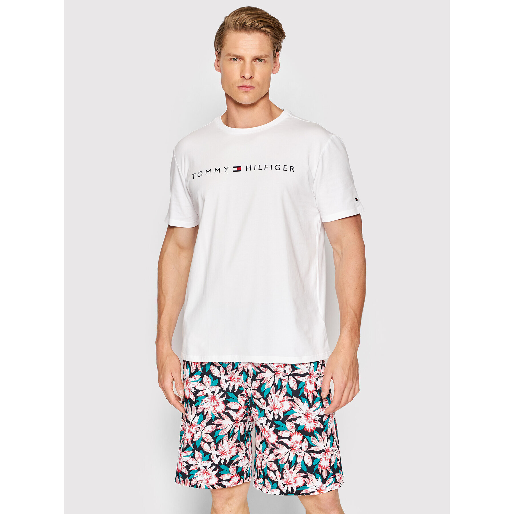 Tommy Hilfiger Пижама UM0UM01959 Цветен Regular Fit - Pepit.bg
