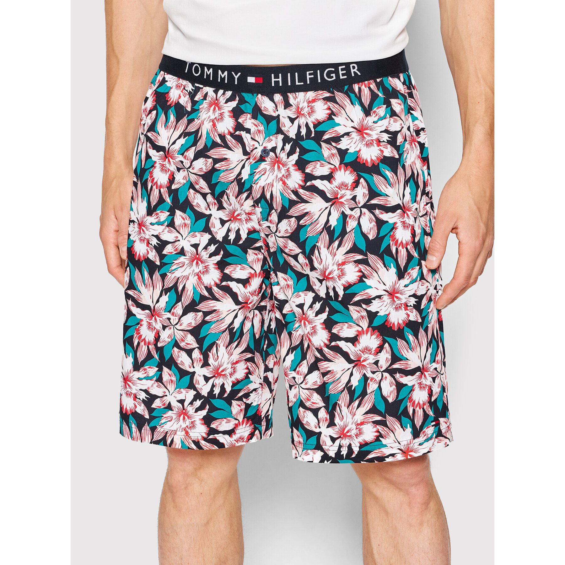 Tommy Hilfiger Пижама UM0UM01959 Цветен Regular Fit - Pepit.bg