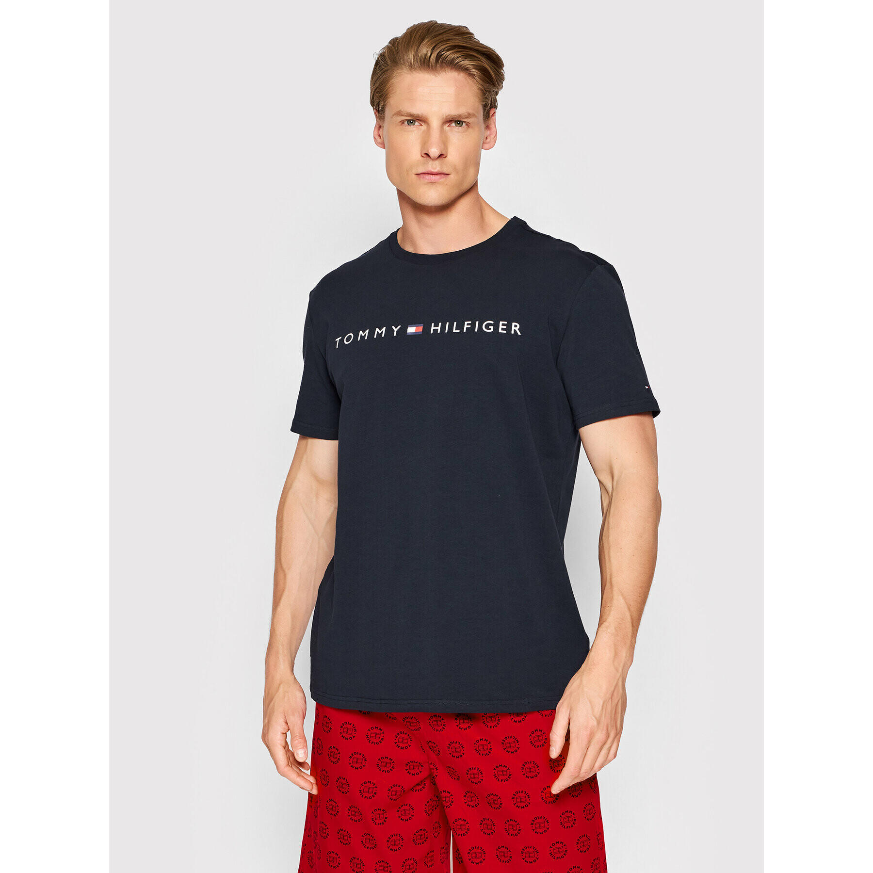 Tommy Hilfiger Пижама UM0UM01959 Цветен Regular Fit - Pepit.bg