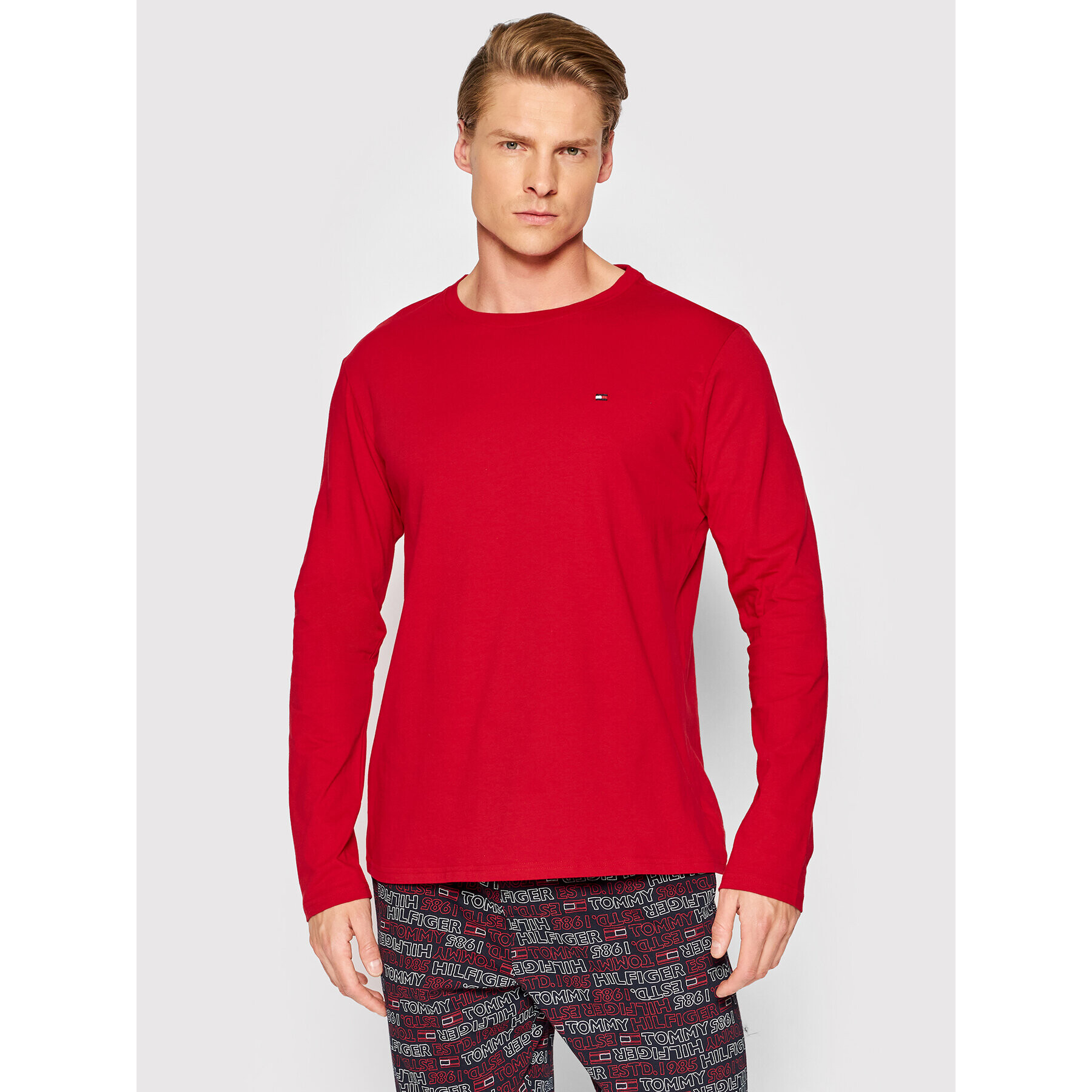Tommy Hilfiger Пижама UM0UM01961 Цветен Regular Fit - Pepit.bg